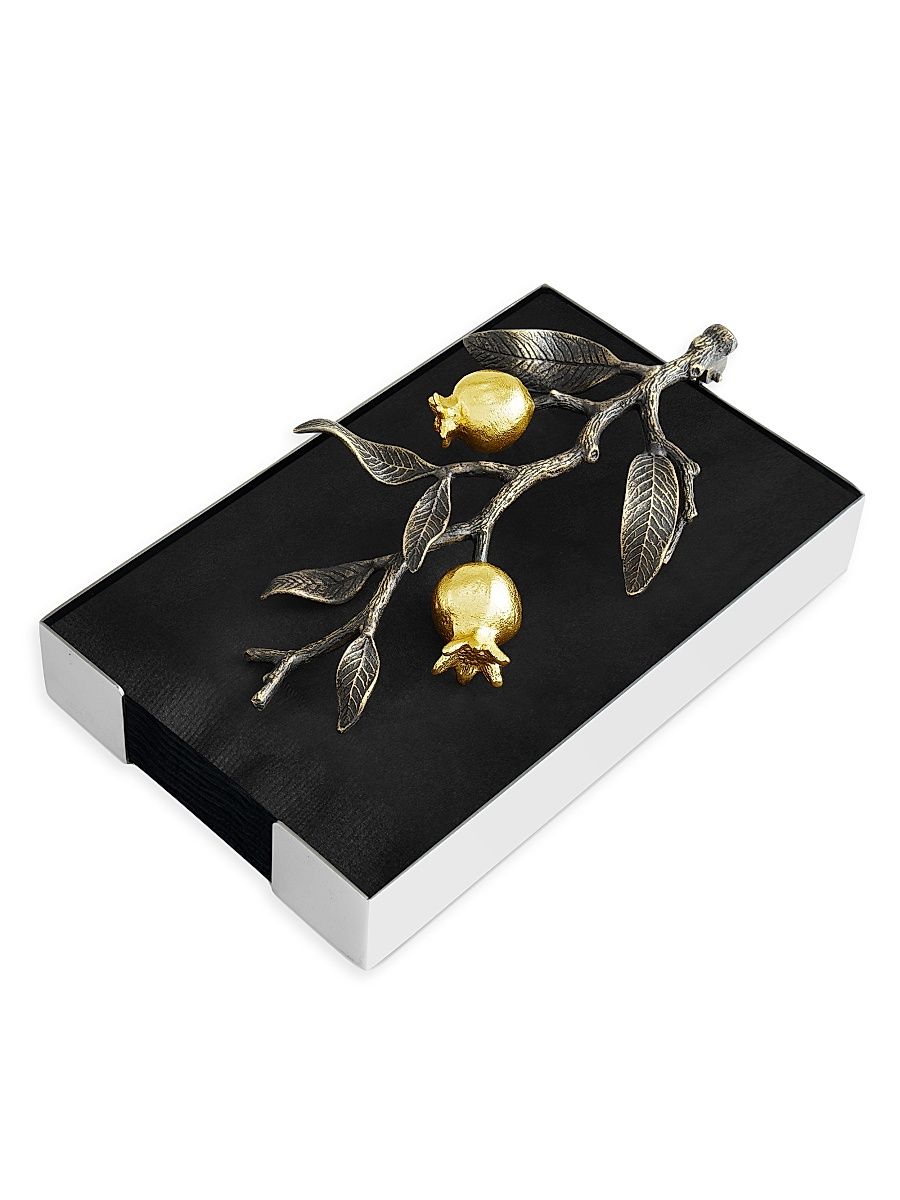 Pomegranate Vanity Napkin Holder