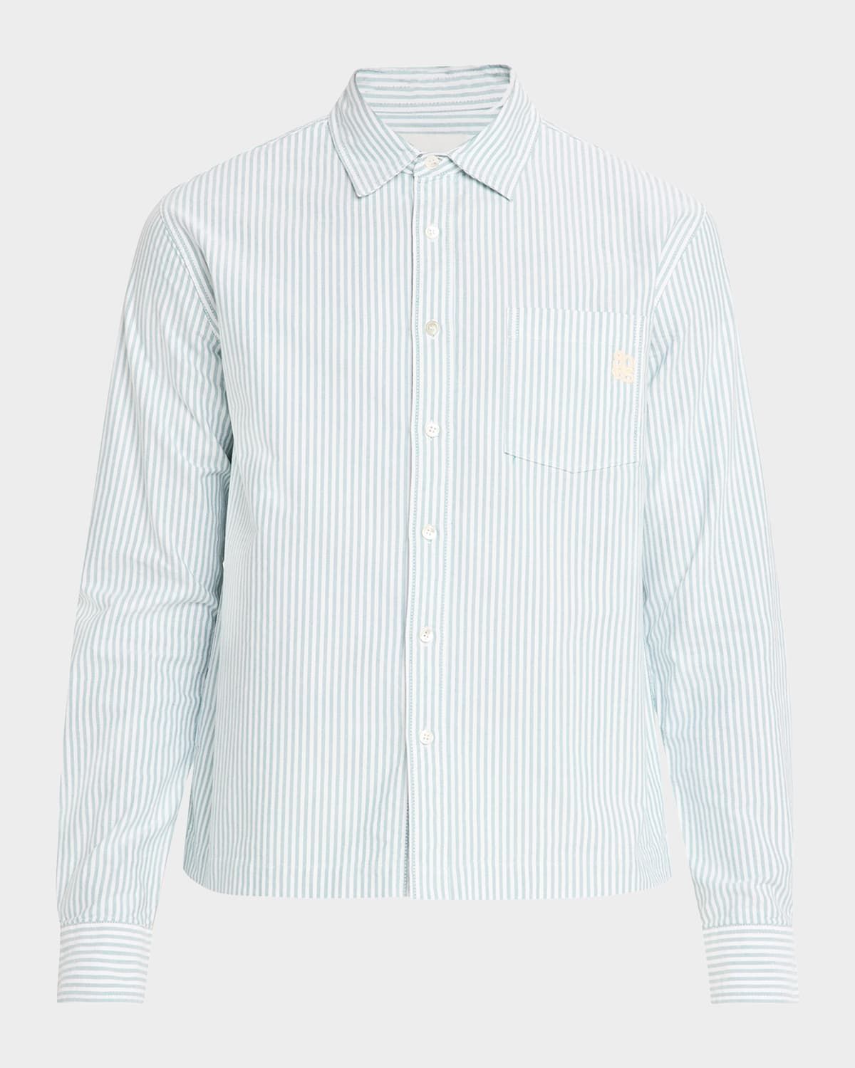 Men & apos;s Keanu Stripe Cotton Button-Down Shirt