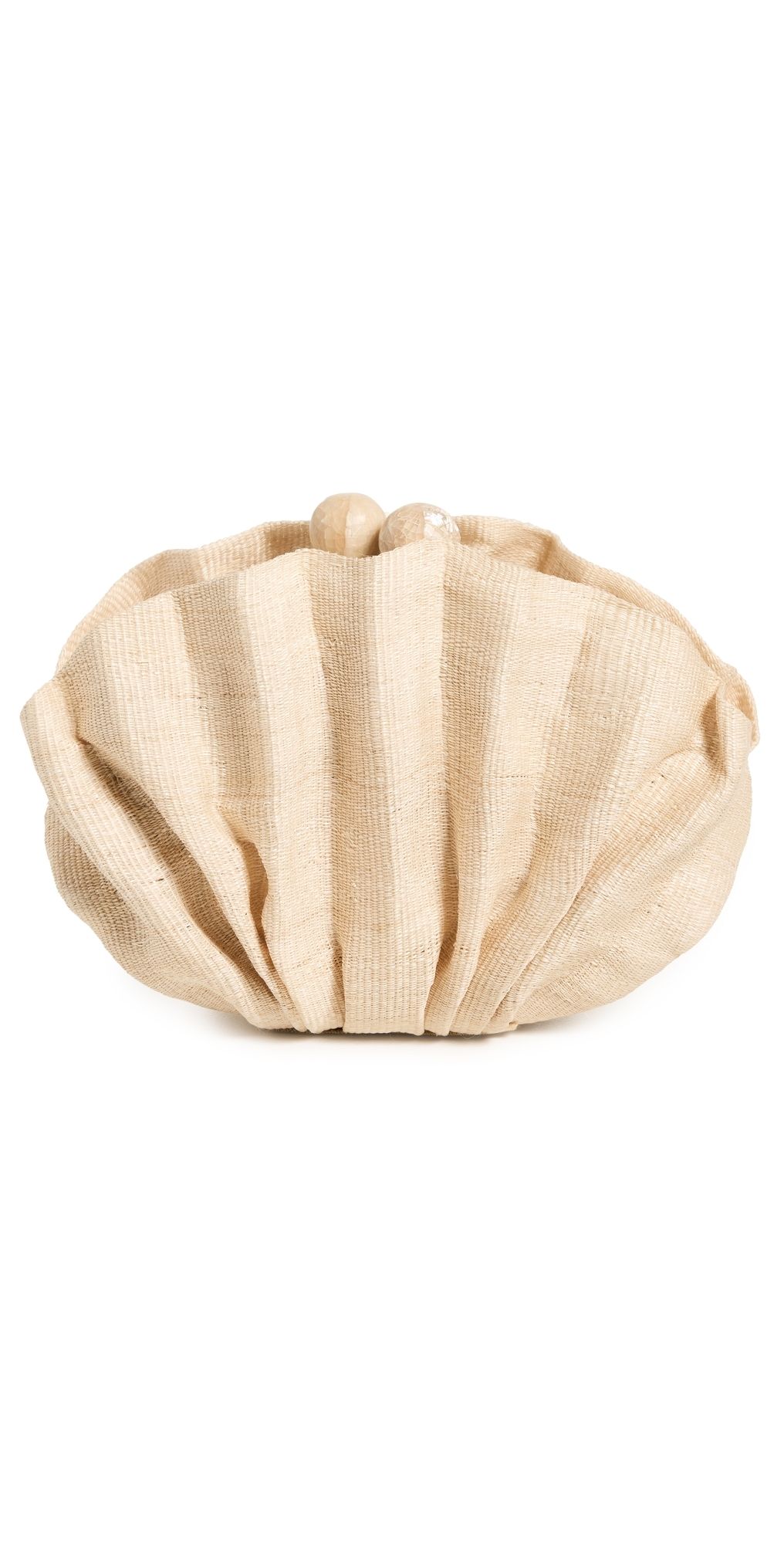 Poolside Bags The Origami Shell Clutch Sand One Size
