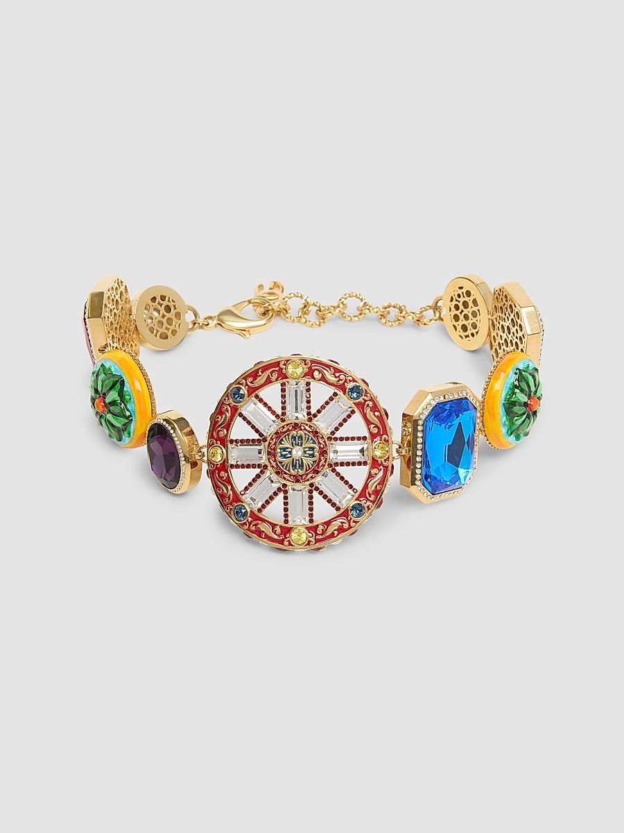 Women's Goldtone, Glass Crystal & Resin Choker - Multi Color