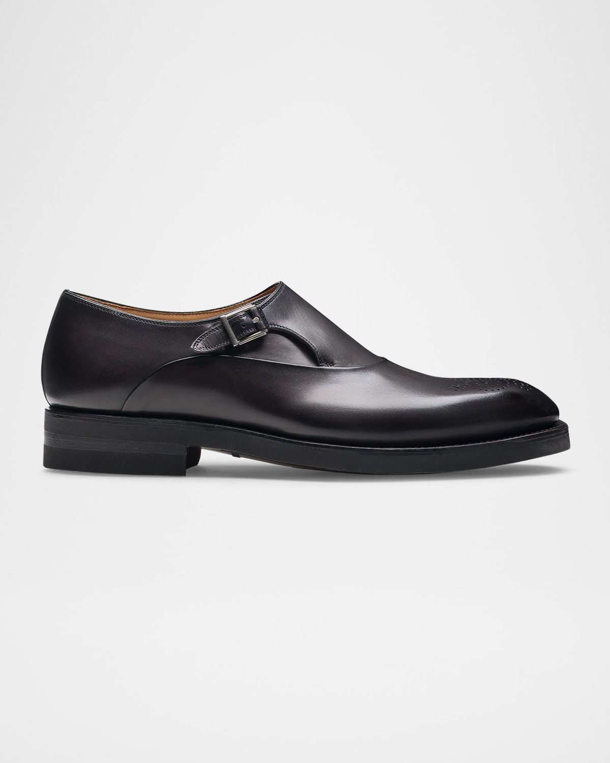 Men & apos;s Orlay Brogue Leather Monk Strap Loafers