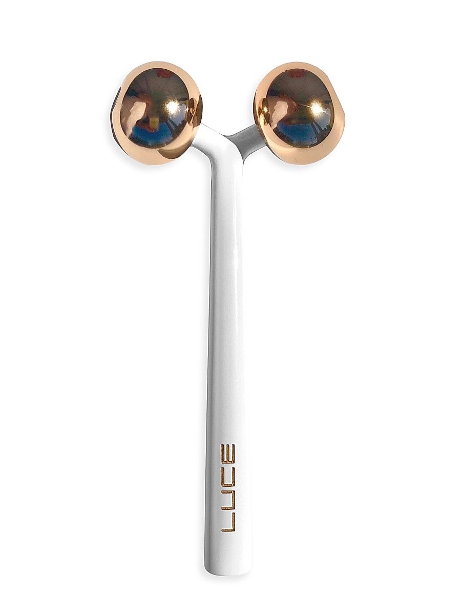 Women's Sculpting and Depuffing Face Roller - Gold