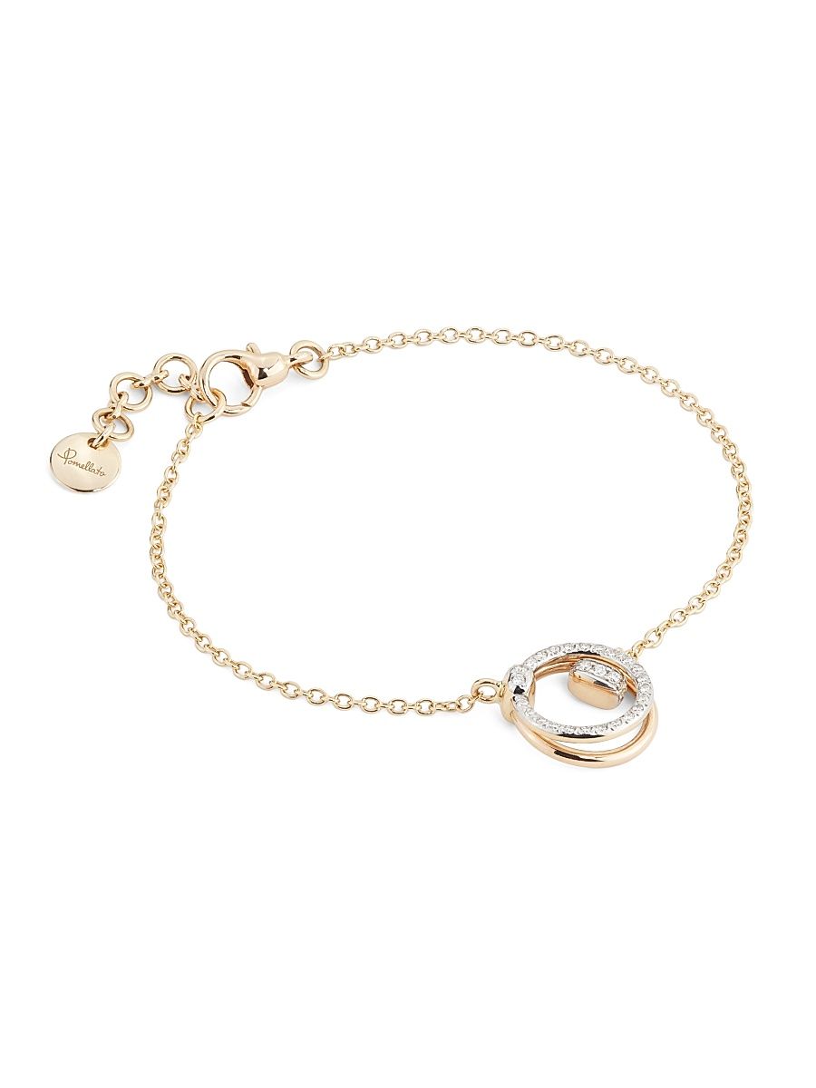 Women's Pomellato Together 18K Rose Gold & 0.20 TCW Diamond Bracelet - Rose Gold