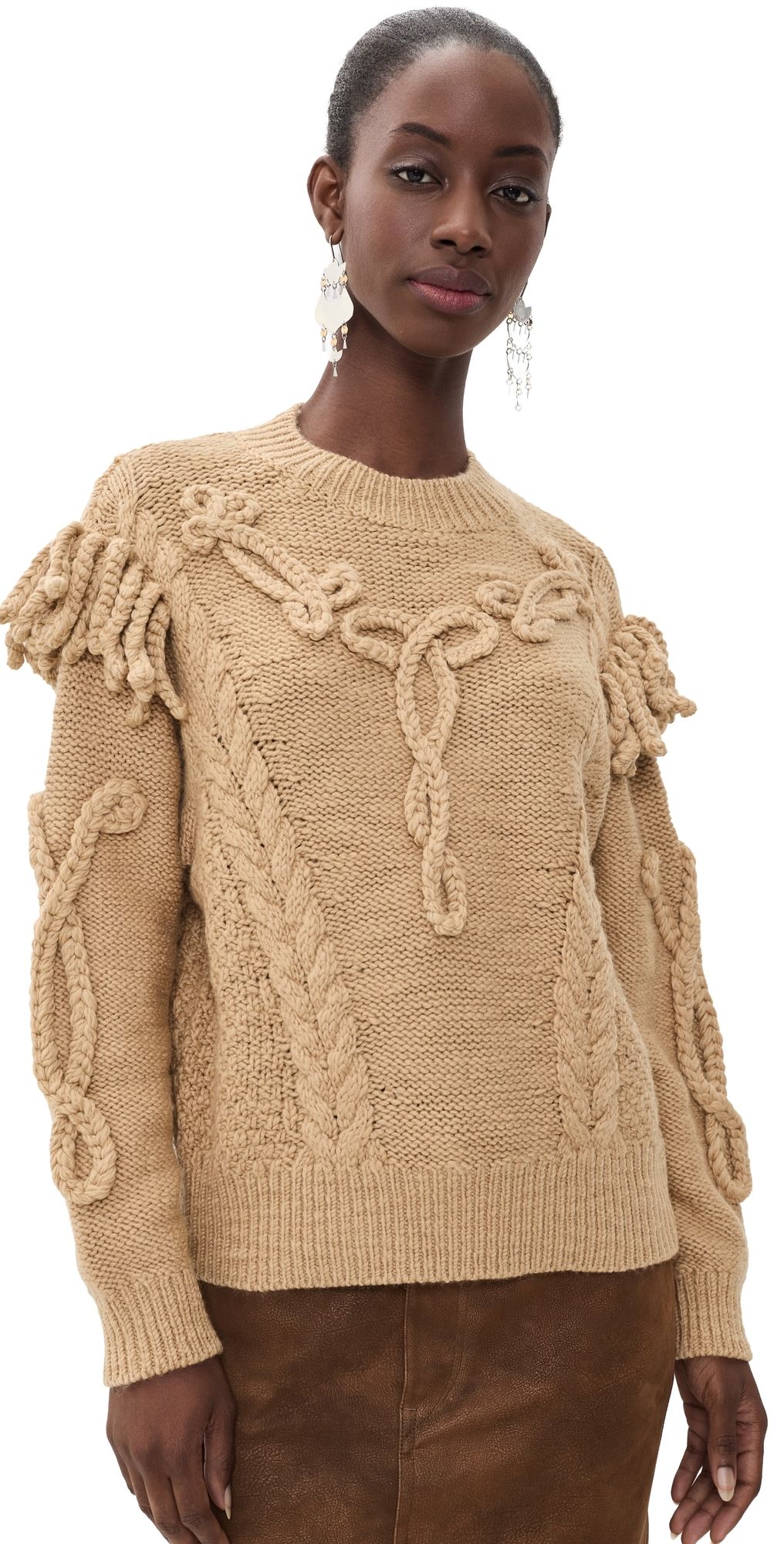 Isabel Marant Étoile Katria Sweater Camel 36