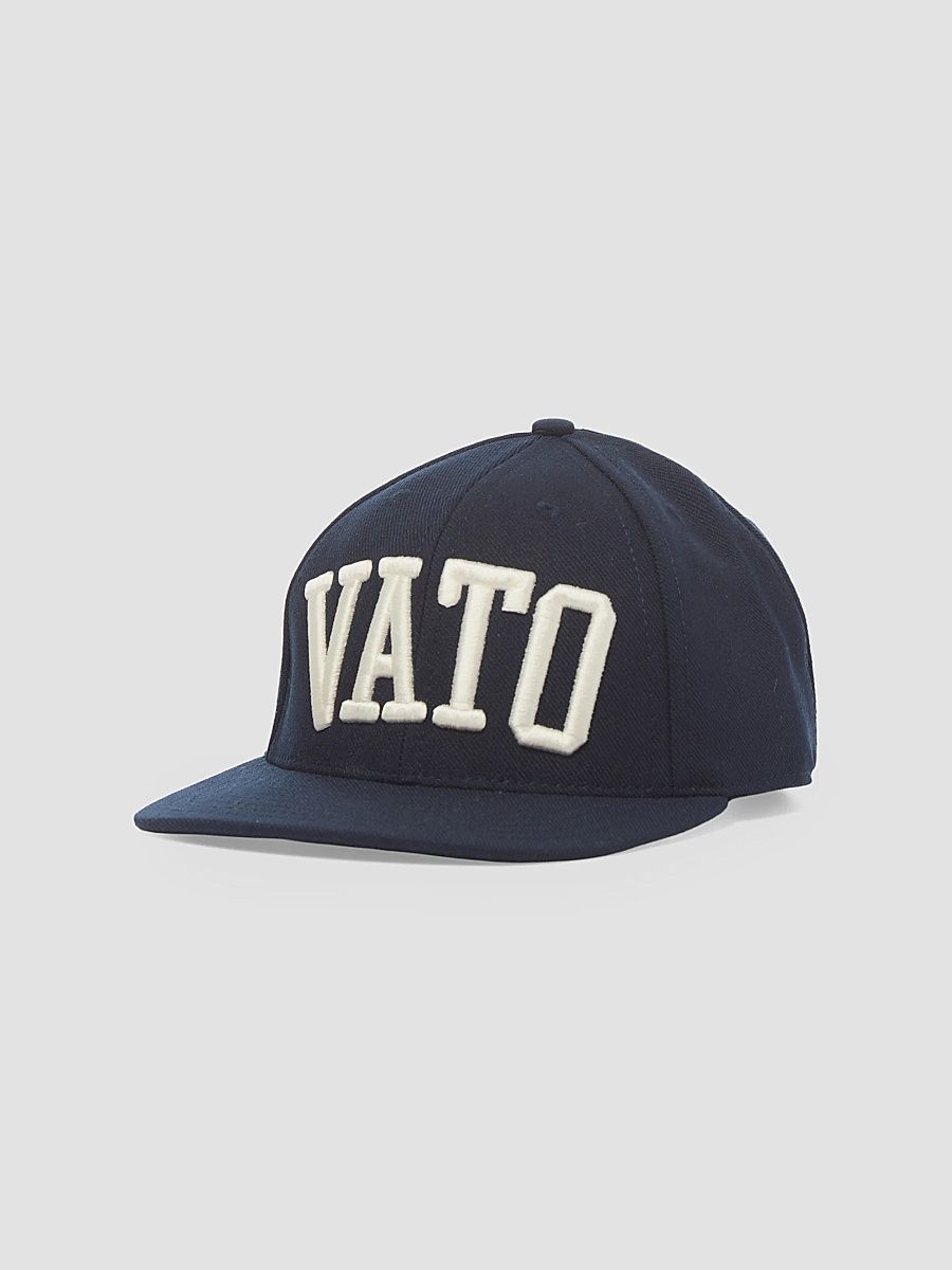 Willy Chavarria Men's Vato Embroidered Cap - Peacoat