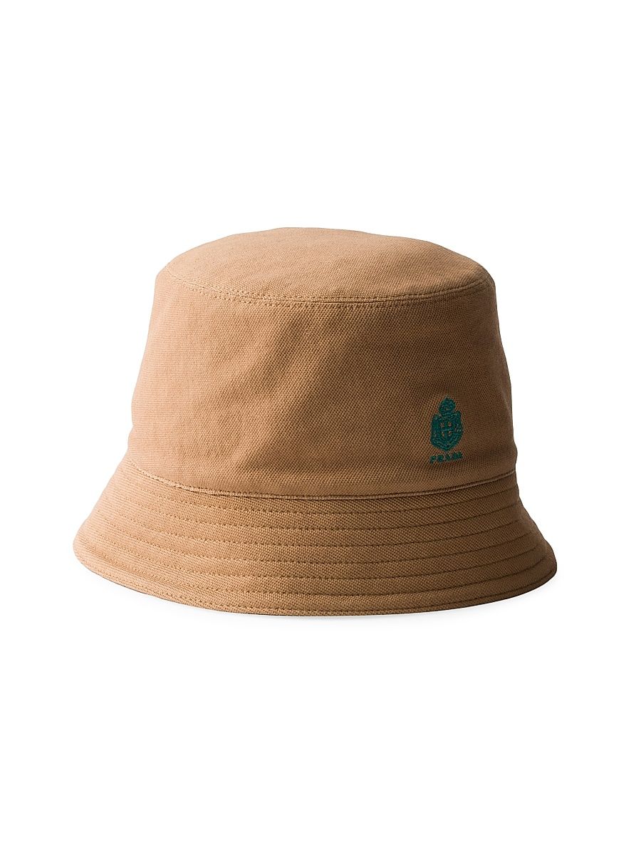 Women's Old Piqué Bucket Hat - Beige - Size Medium