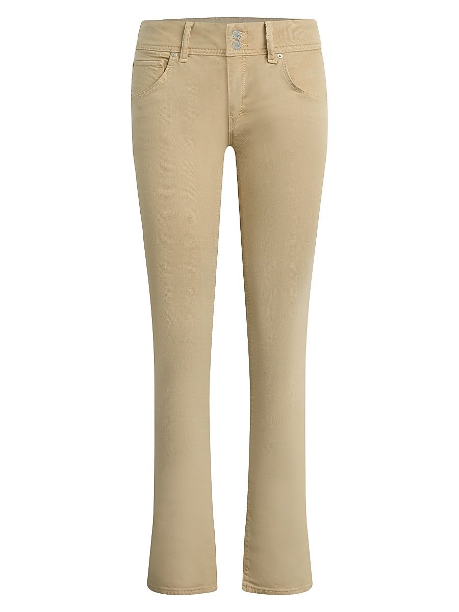 Women's Beth Cotton-Blend Mid-Rise Bootcut Jeans - Safari - Size 23