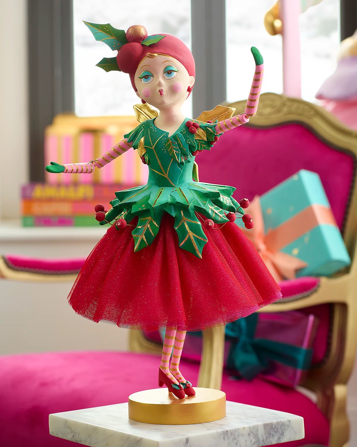 Miss Meri Beri Tabletop Figurine, 17.5"