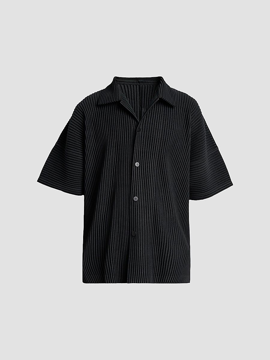 Men's Monthly Colors: May Knit Shirt - Black - Size Medium