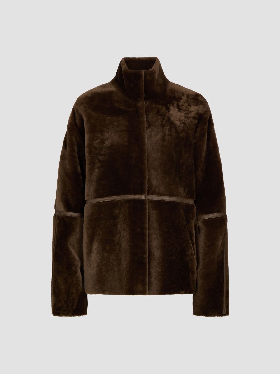 TWP Women's Big Sky Reversible Leather-Shearling Jacket - Kangaroo - Size XS