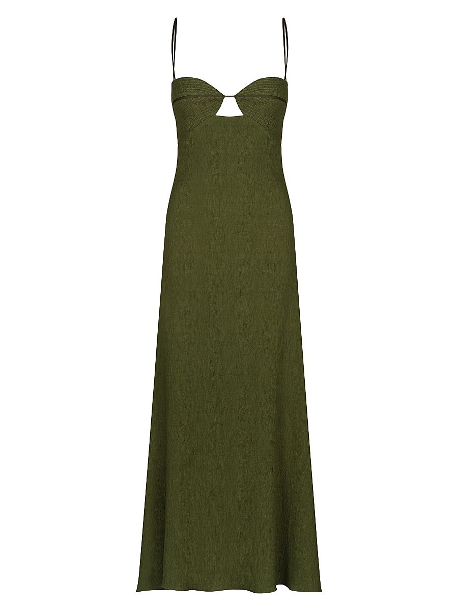 Women's Dream Spinner Maxi Dress - Pine Green - Size 2