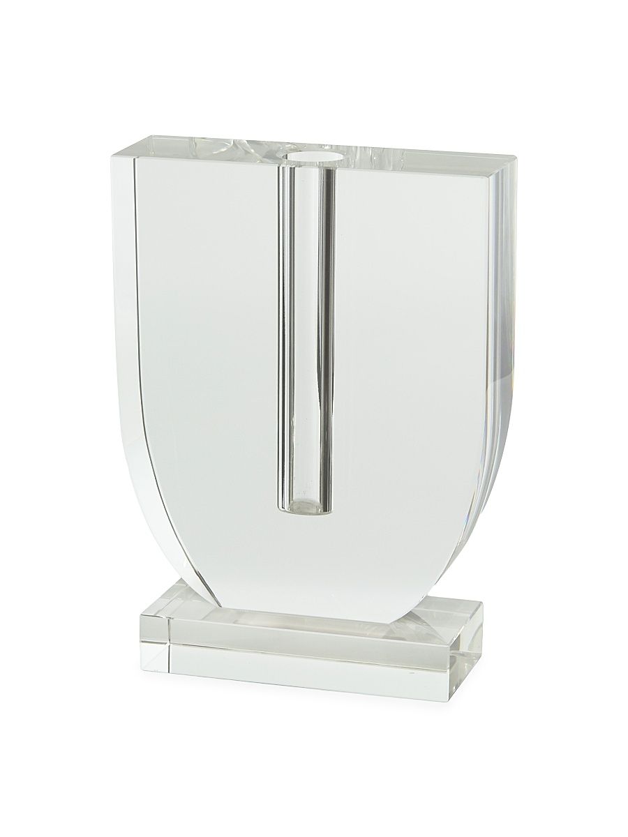 Crystal U Bud Vase - Clear