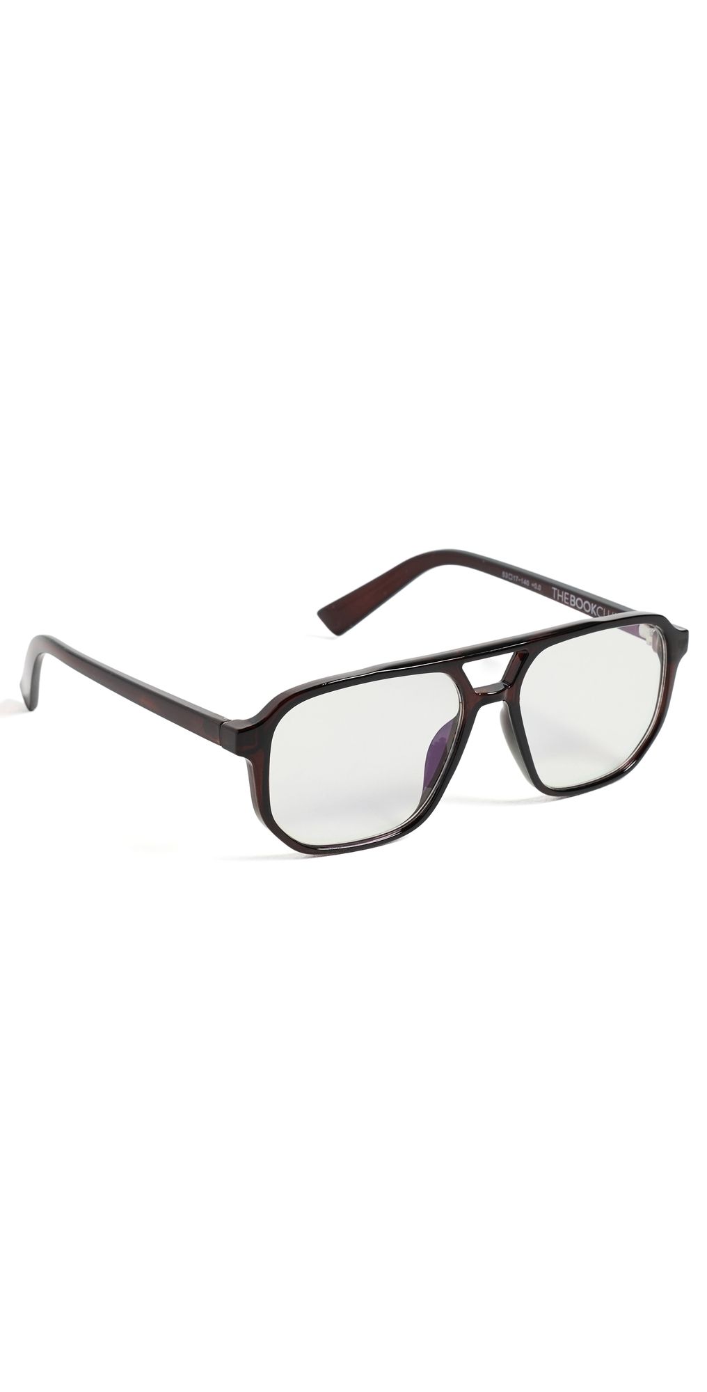 The Book Club The Atticus Blue Light Eyeglasses Bark One Size