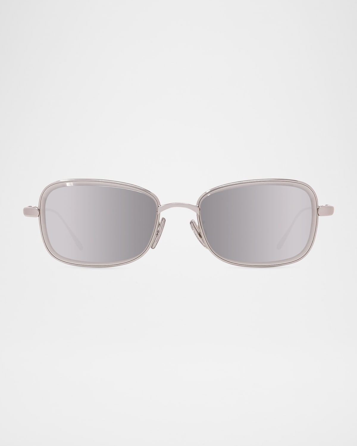 Men & apos;s LW40159UM Metal Rectangle Sunglasses