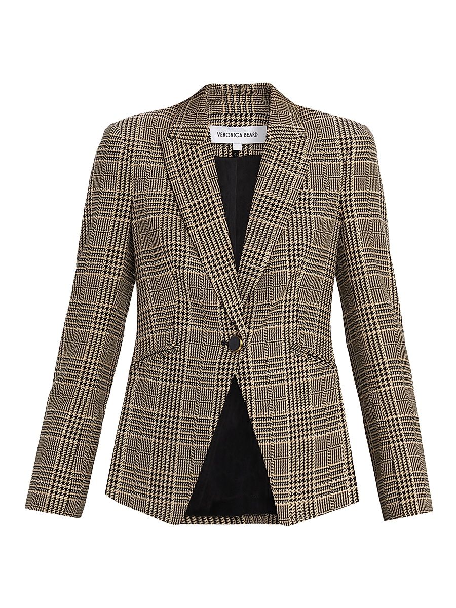 Women's Kendryn Embellished Dickey Jacket - Black Multi - Size 6