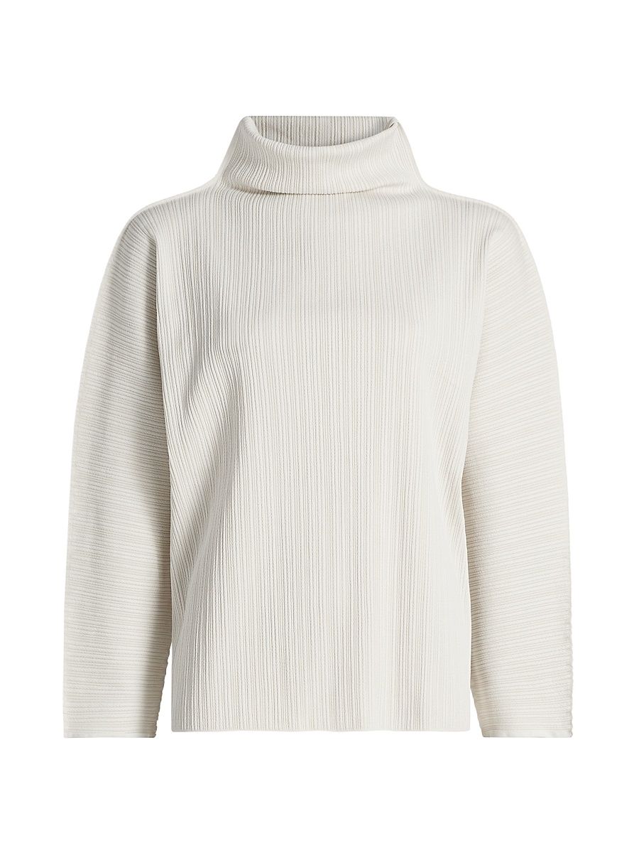 Women's A-Poc Shell Top - Off White