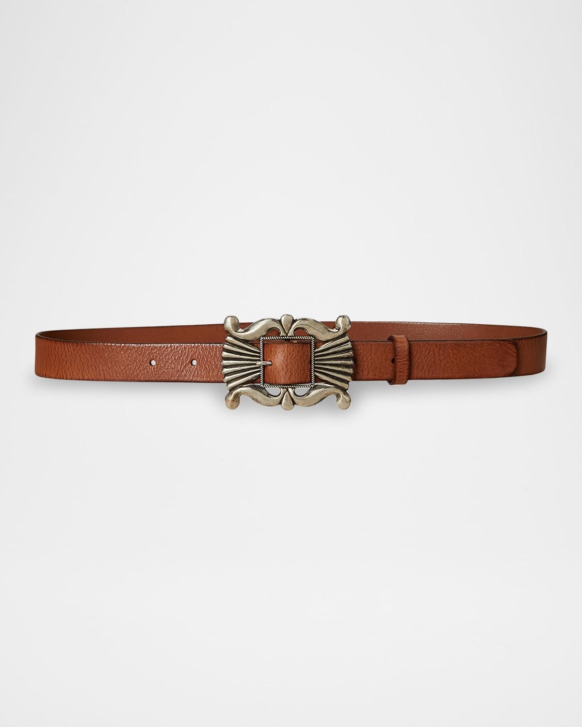 x T. Skies Vachetta Leather Belt