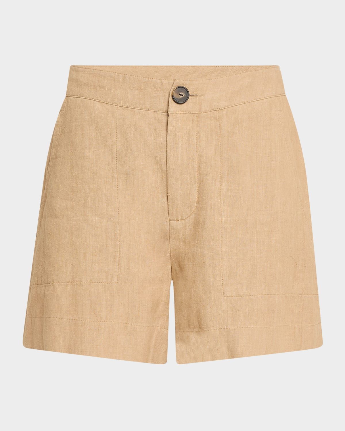 Mid-Rise Hemp Shorts