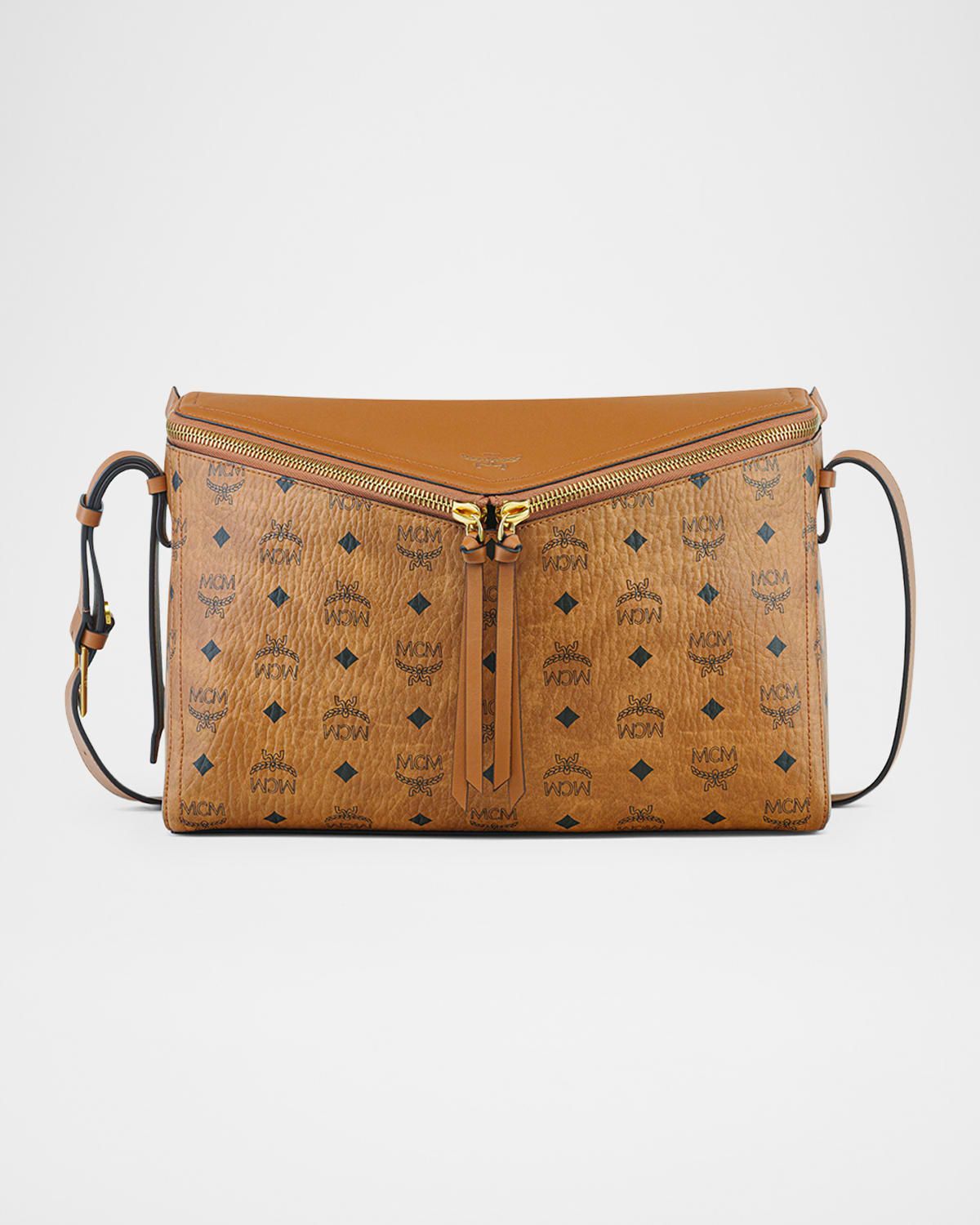 3D Diamond Medium Visetos Shoulder Bag