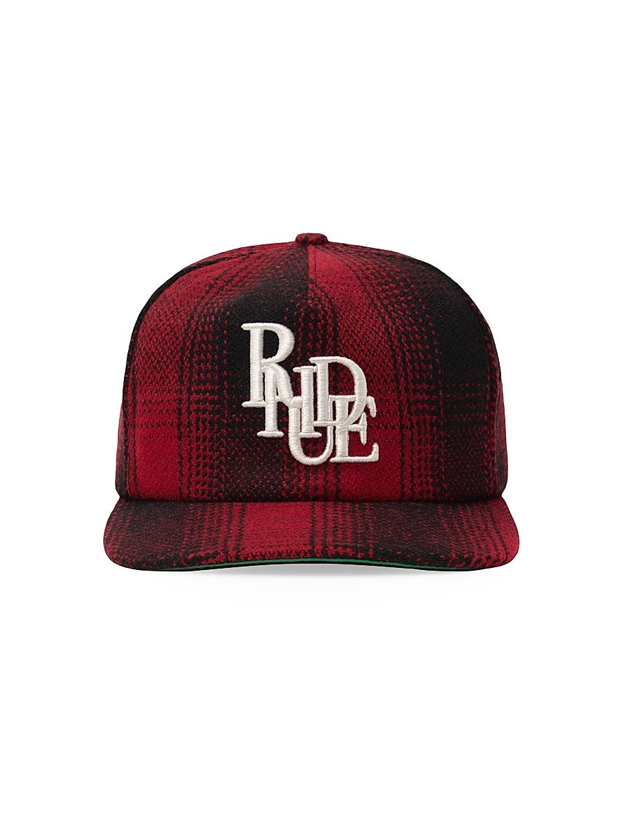 Men's Scramble Logo Hat - Red Black