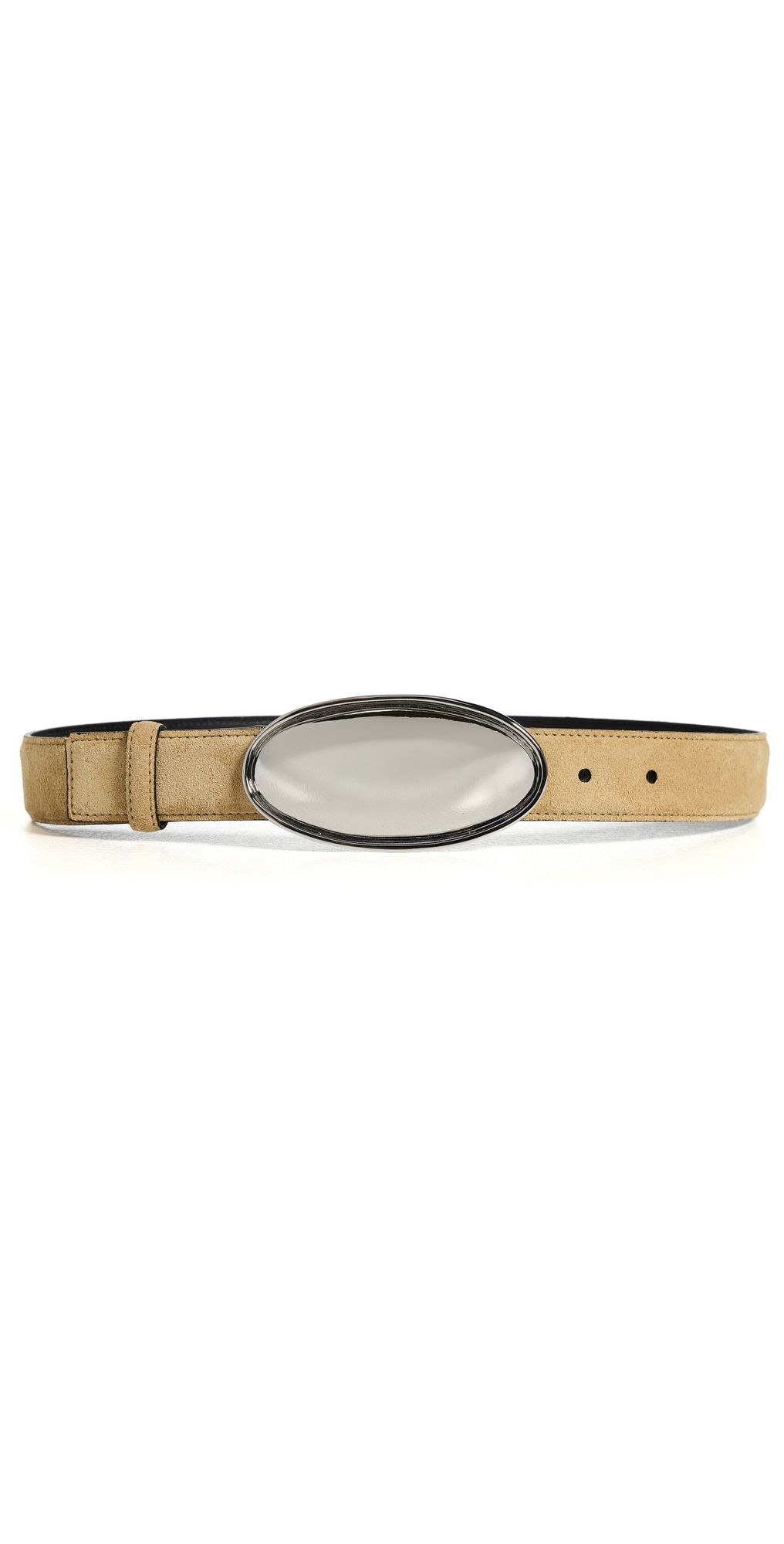 Altuzarra Oval Plaque Belt Tan S