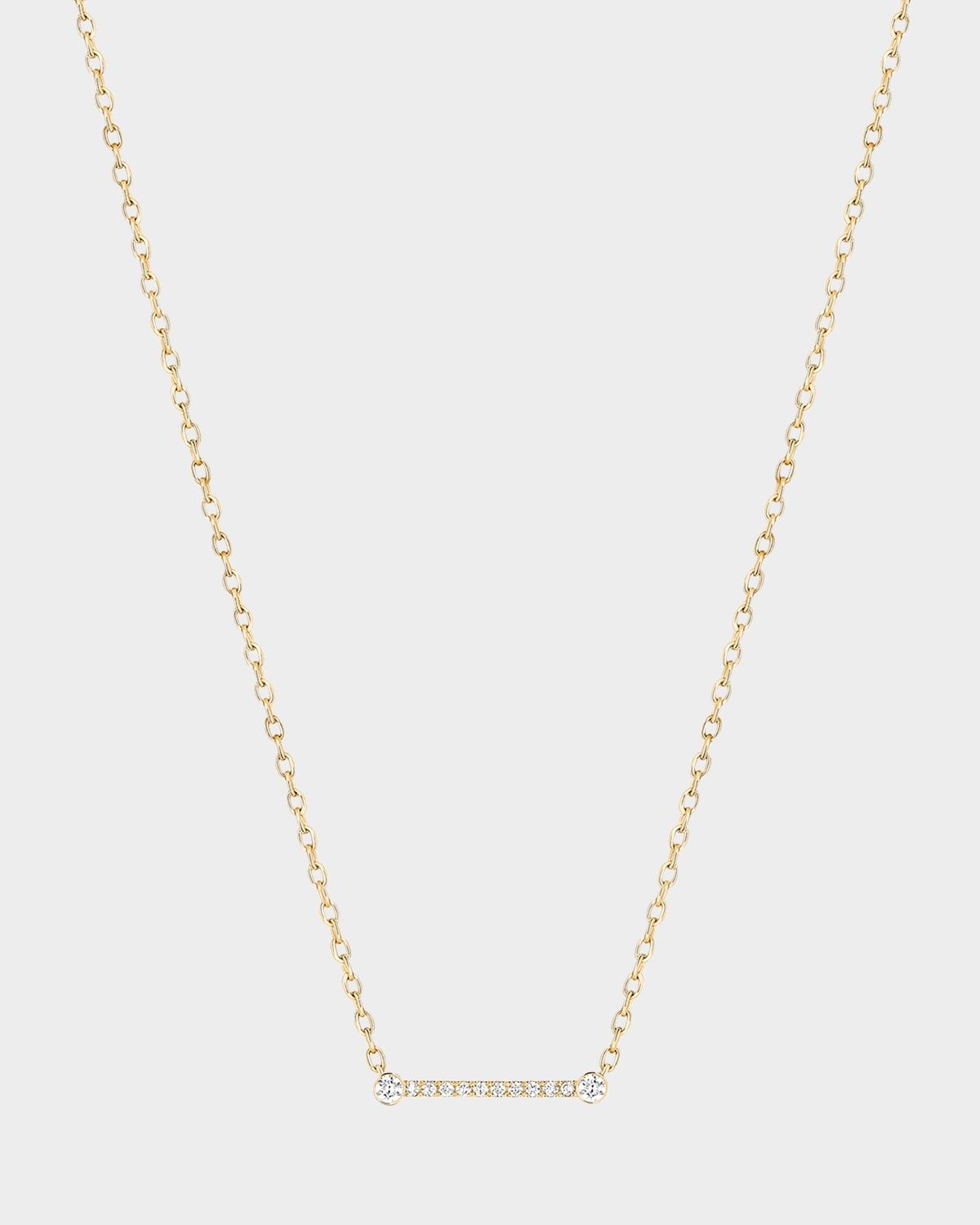 18K Business Meeting Mood Pendant Necklace