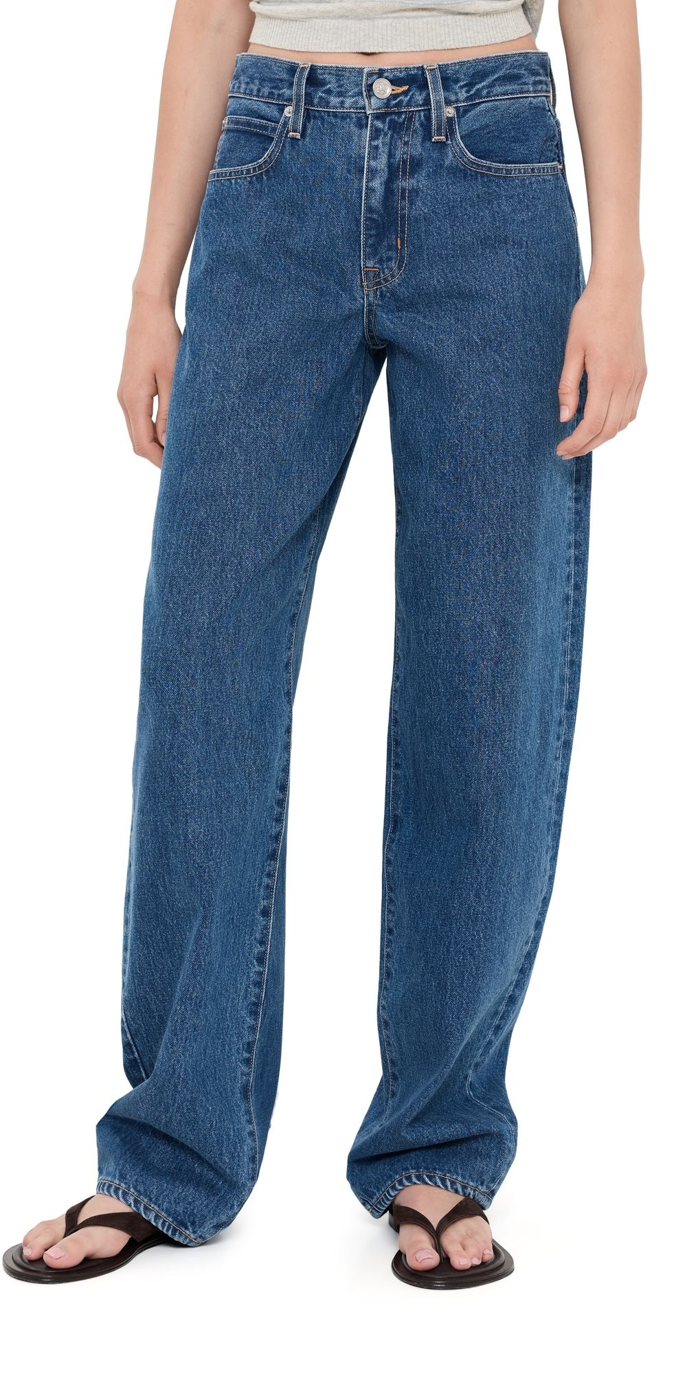 SLVRLAKE Tess Long Jeans Sweet Memory 23