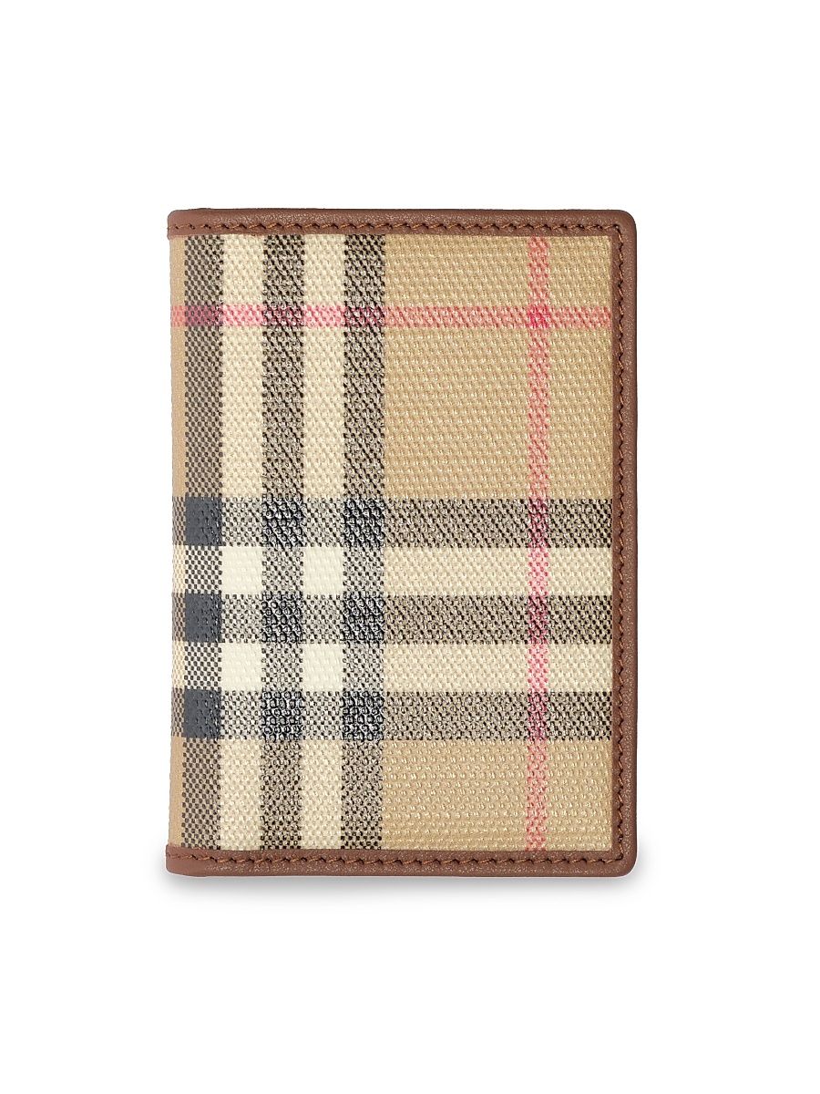 MS Archive Check Passport Holder - Archive Beige