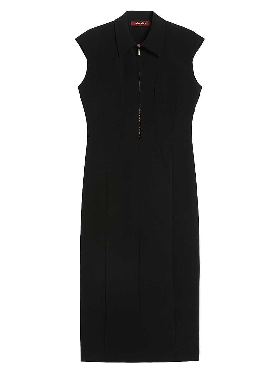 Women's Cady Midi Dress - Black - Size 16