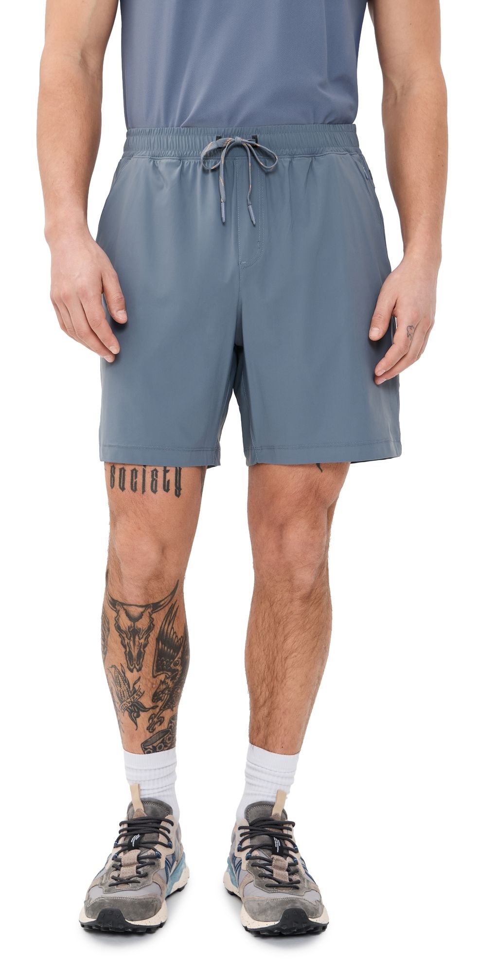 Rhone Unlined Pursuit Shorts 7 Shale Blue XL