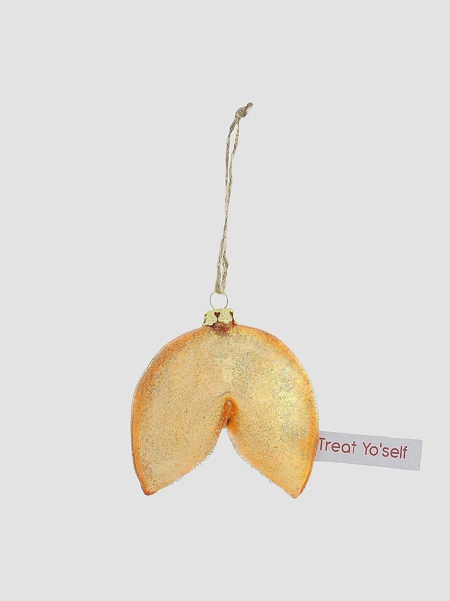 Treat Yo Self Fortune Cookie Ornament
