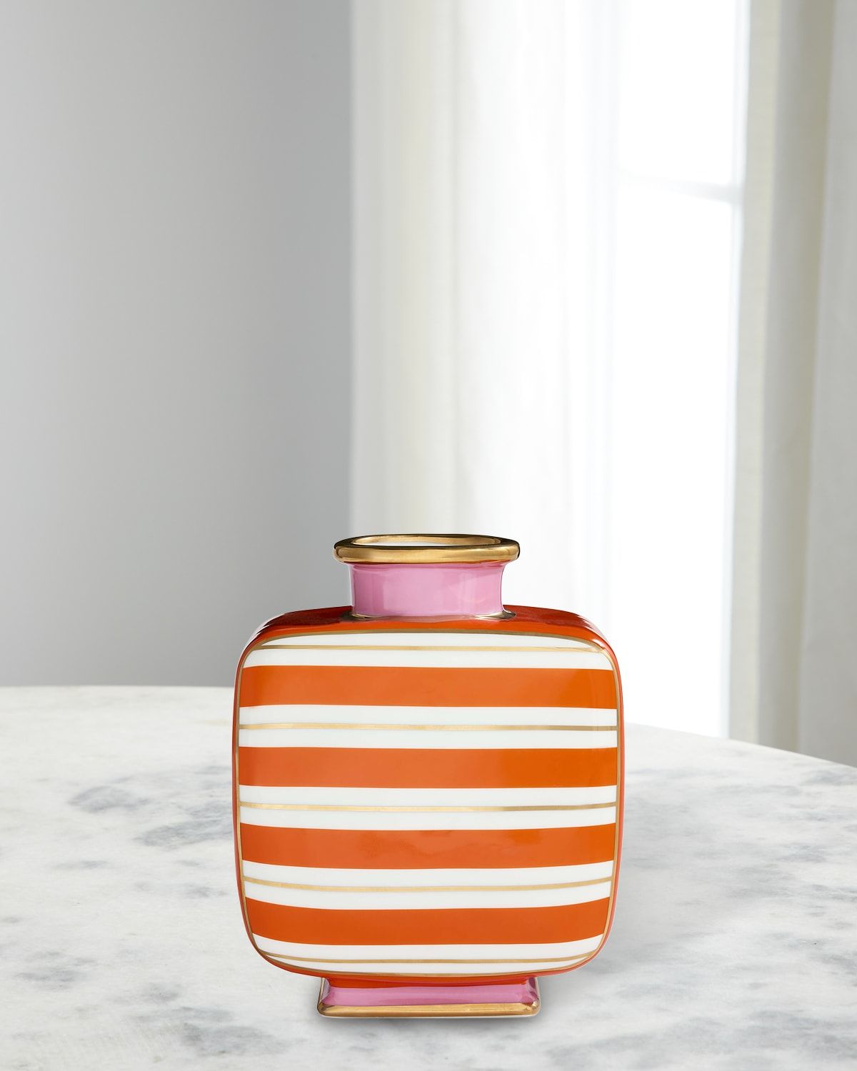 Portofino Square Vase - 8"