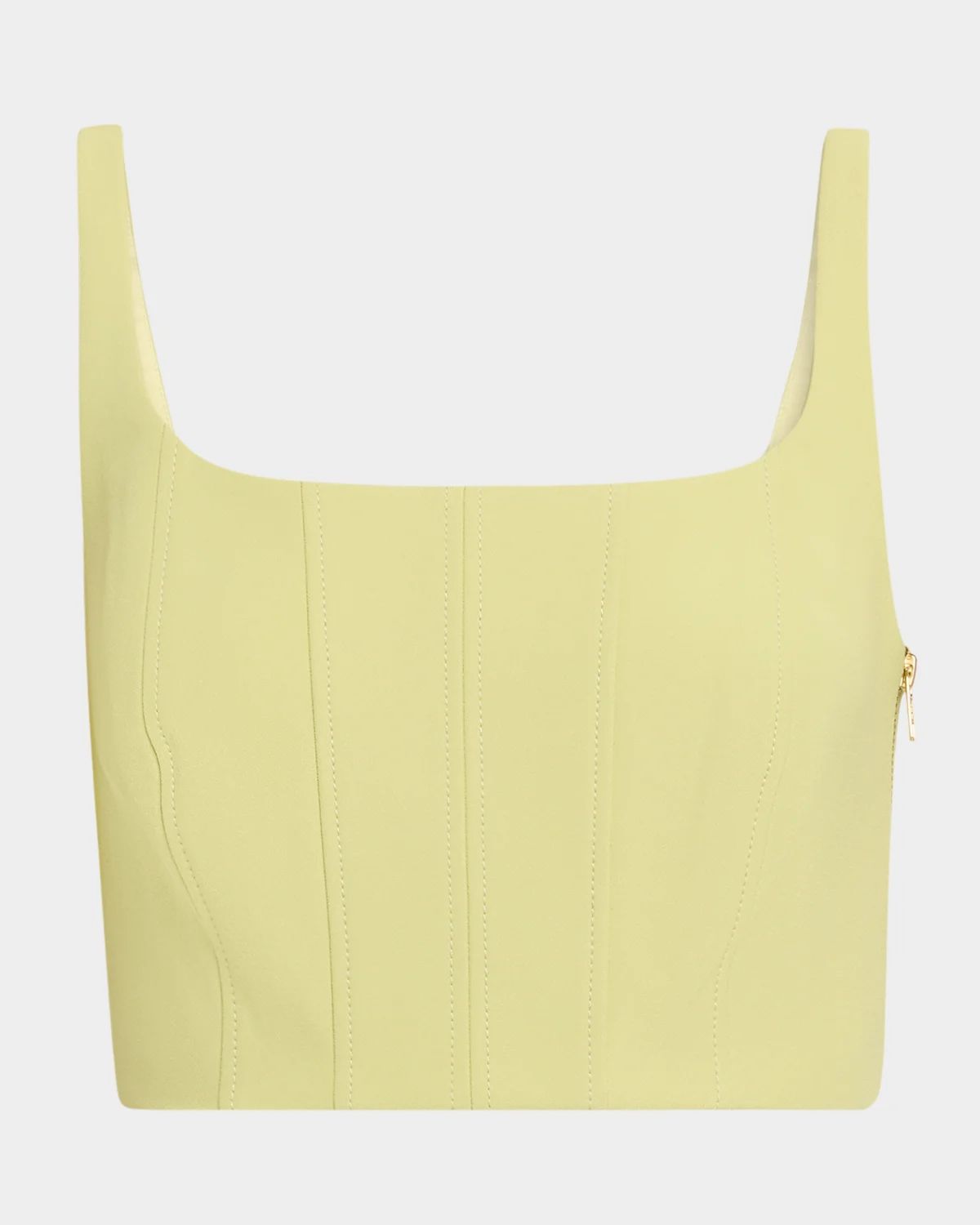 Rhea Cropped Corset Tank