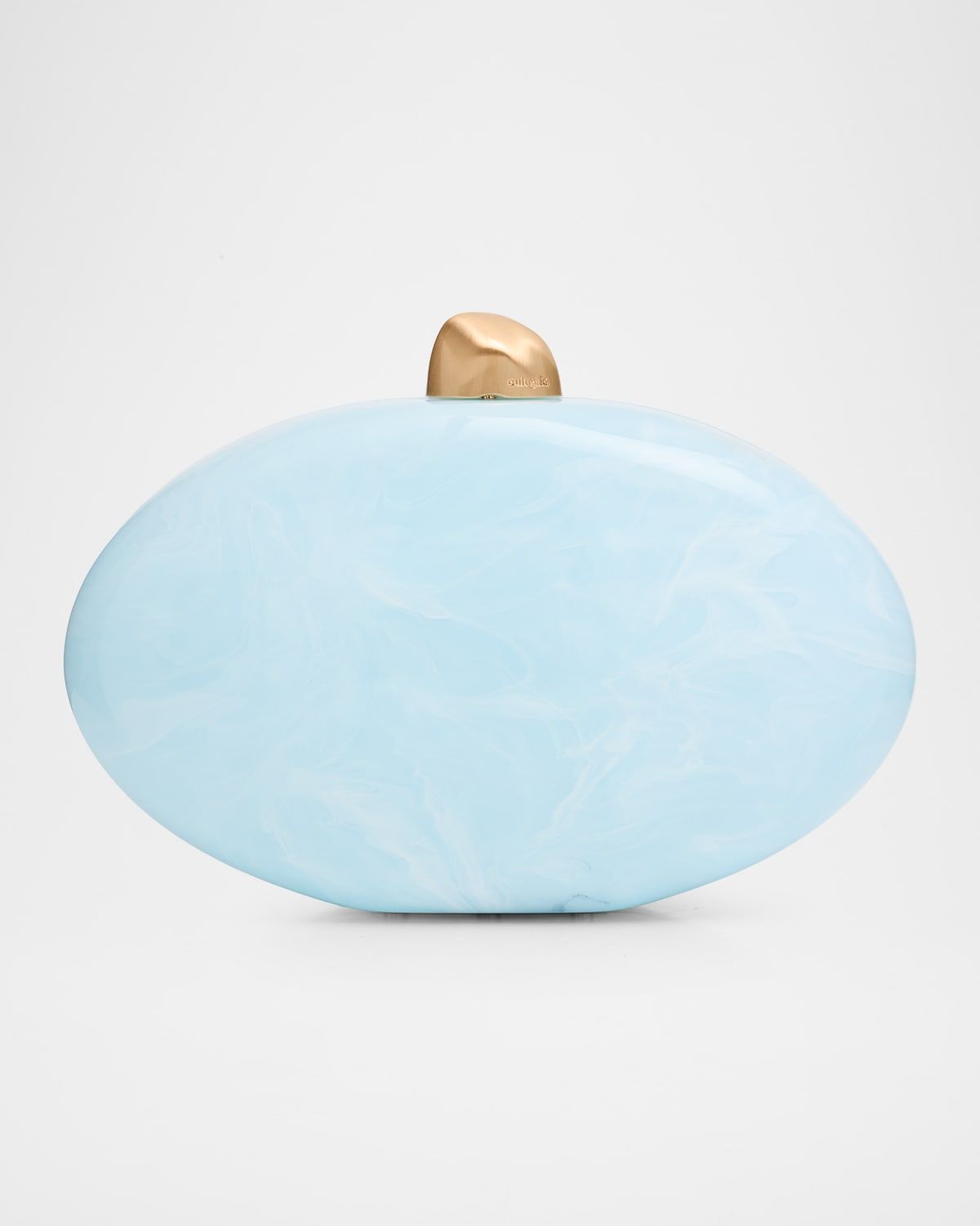 Eviana Marbled Acrylic Clutch Bag