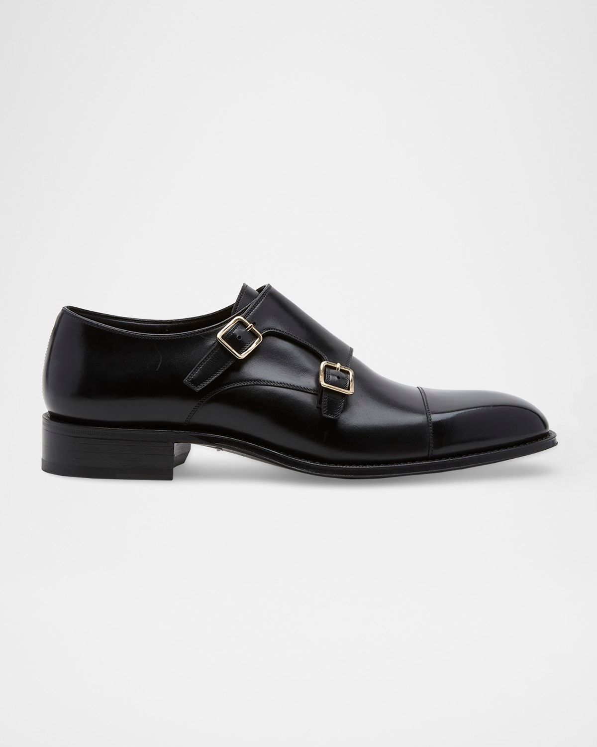 Men & apos;s Claydon Leather Double-Monk Strap Loafers