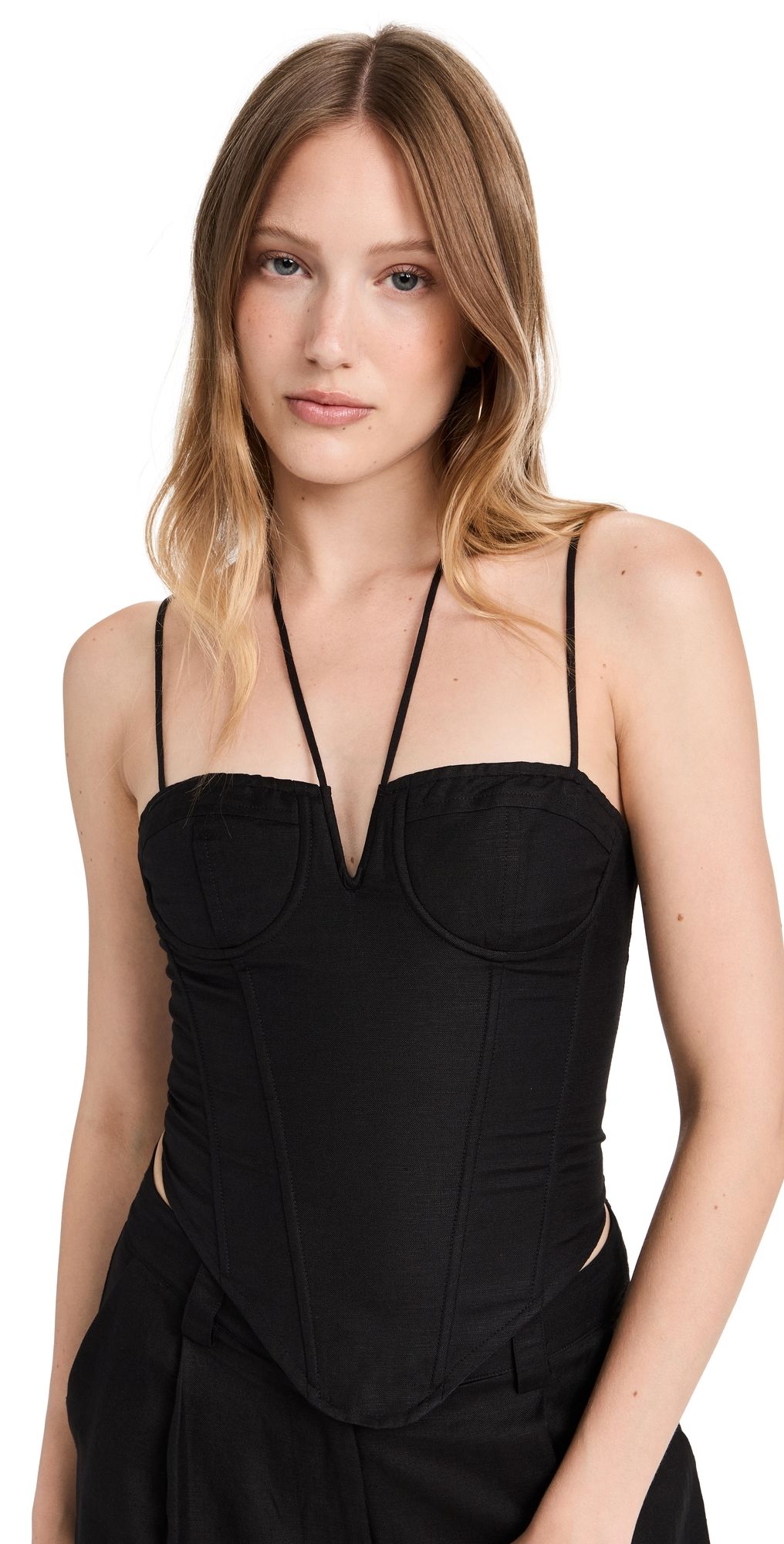 Lioness Del Gato Corset Top Black S