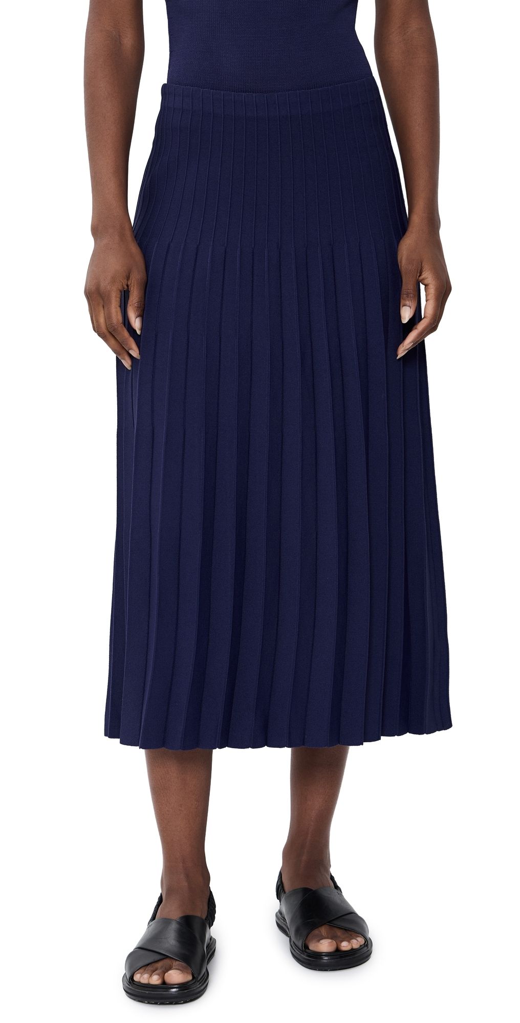 STAUD Lena Skirt Midnight M