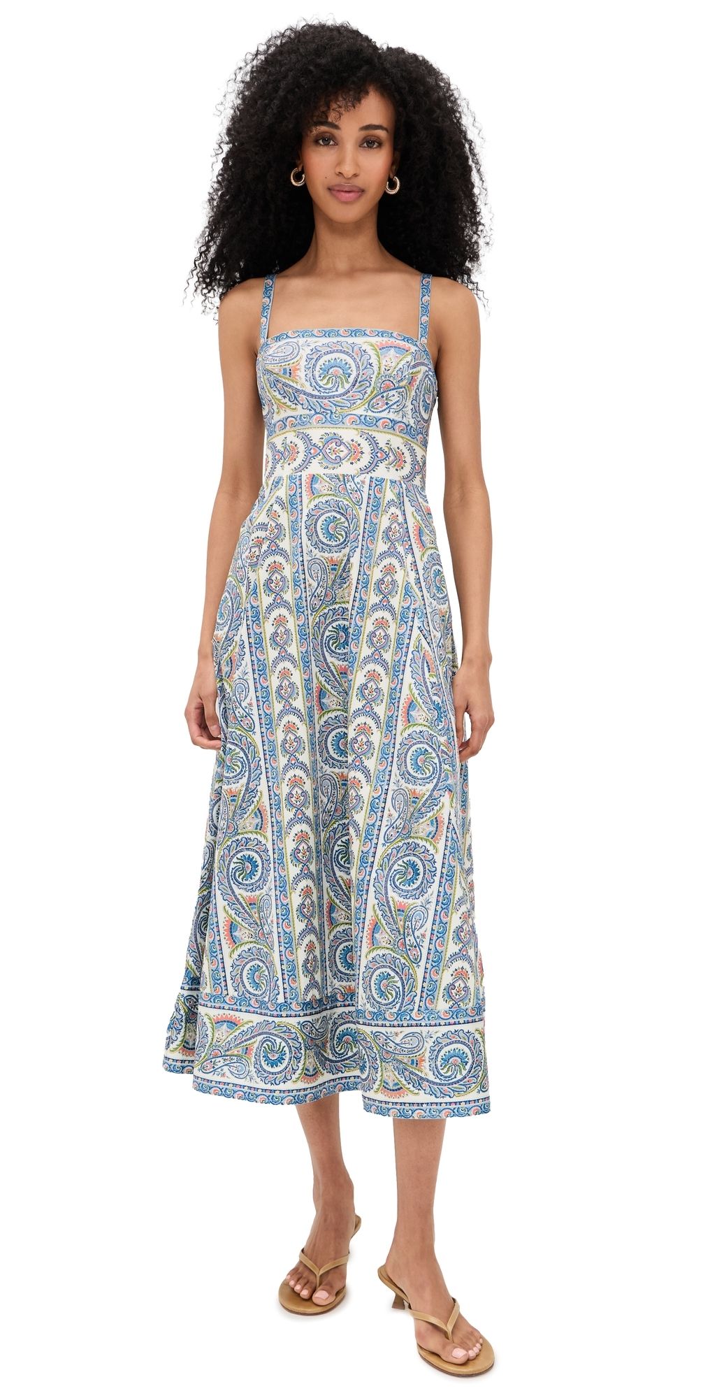 Hill House Home The Margot Dress Corsica Paisley Blue XXL