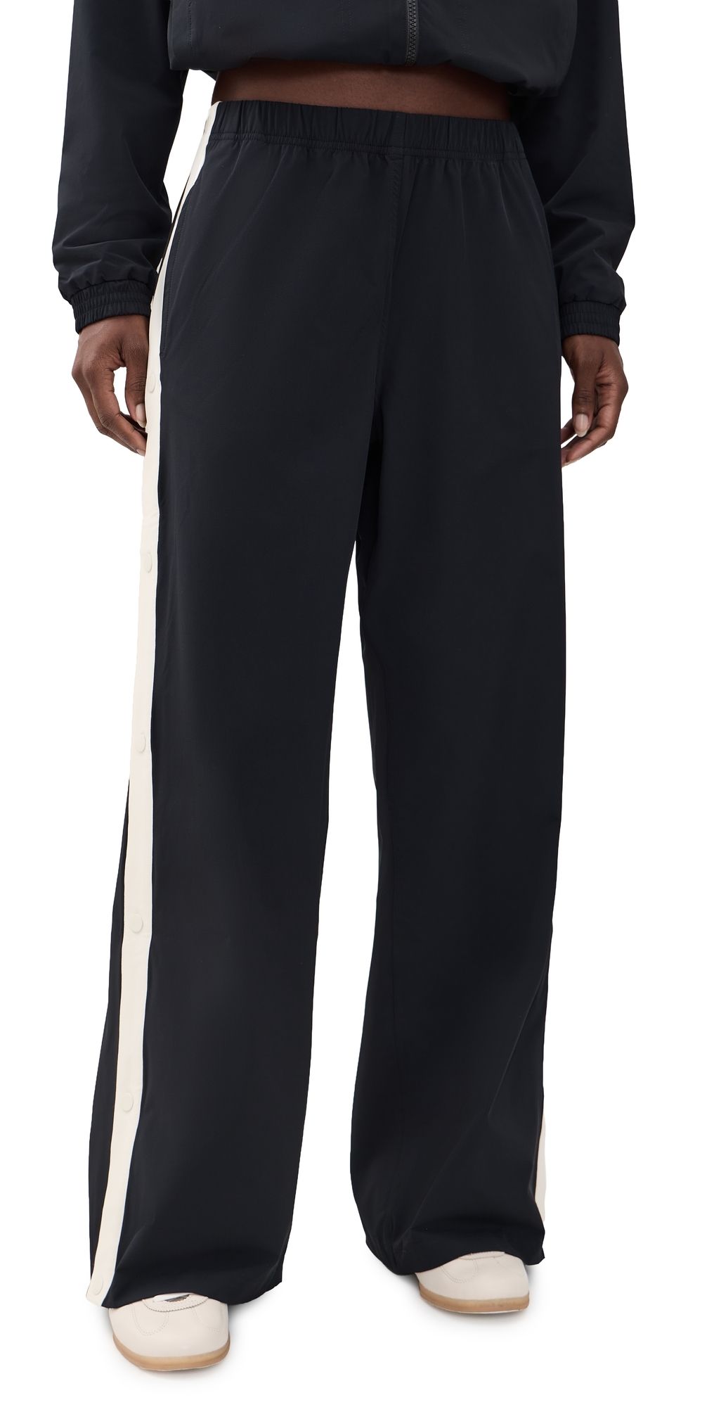 Splits59 Jordan Nylon Twill Tearaway Pants Black/Creme S