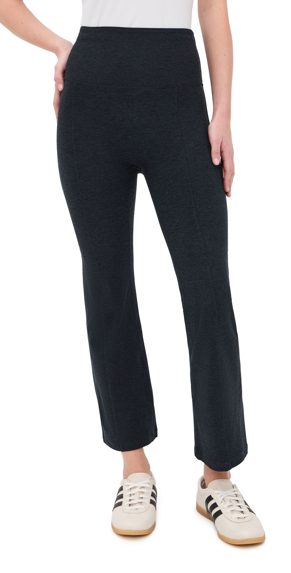 Beyond Yoga Spacedye Kick Flare Pants Darkest Night XS