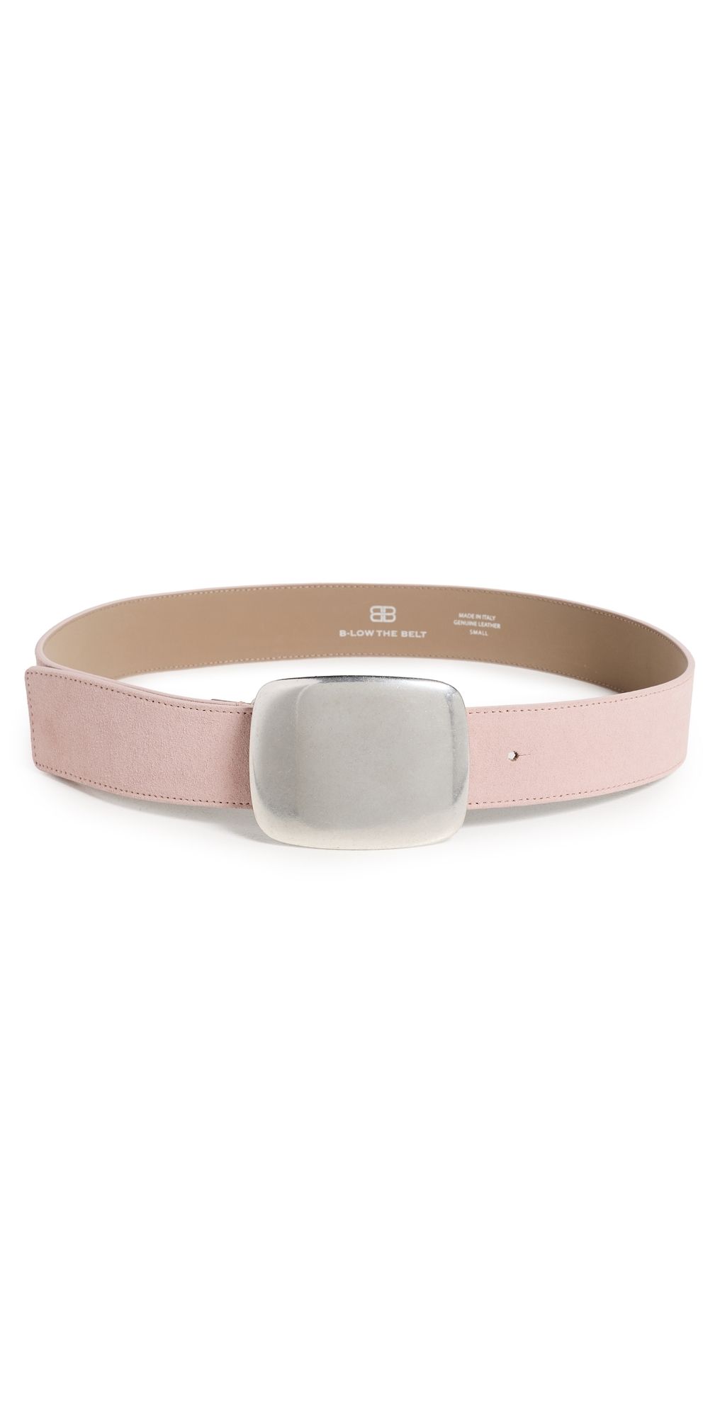 B-Low The Belt Leighton Suede Belt Dusty Rose Silver S