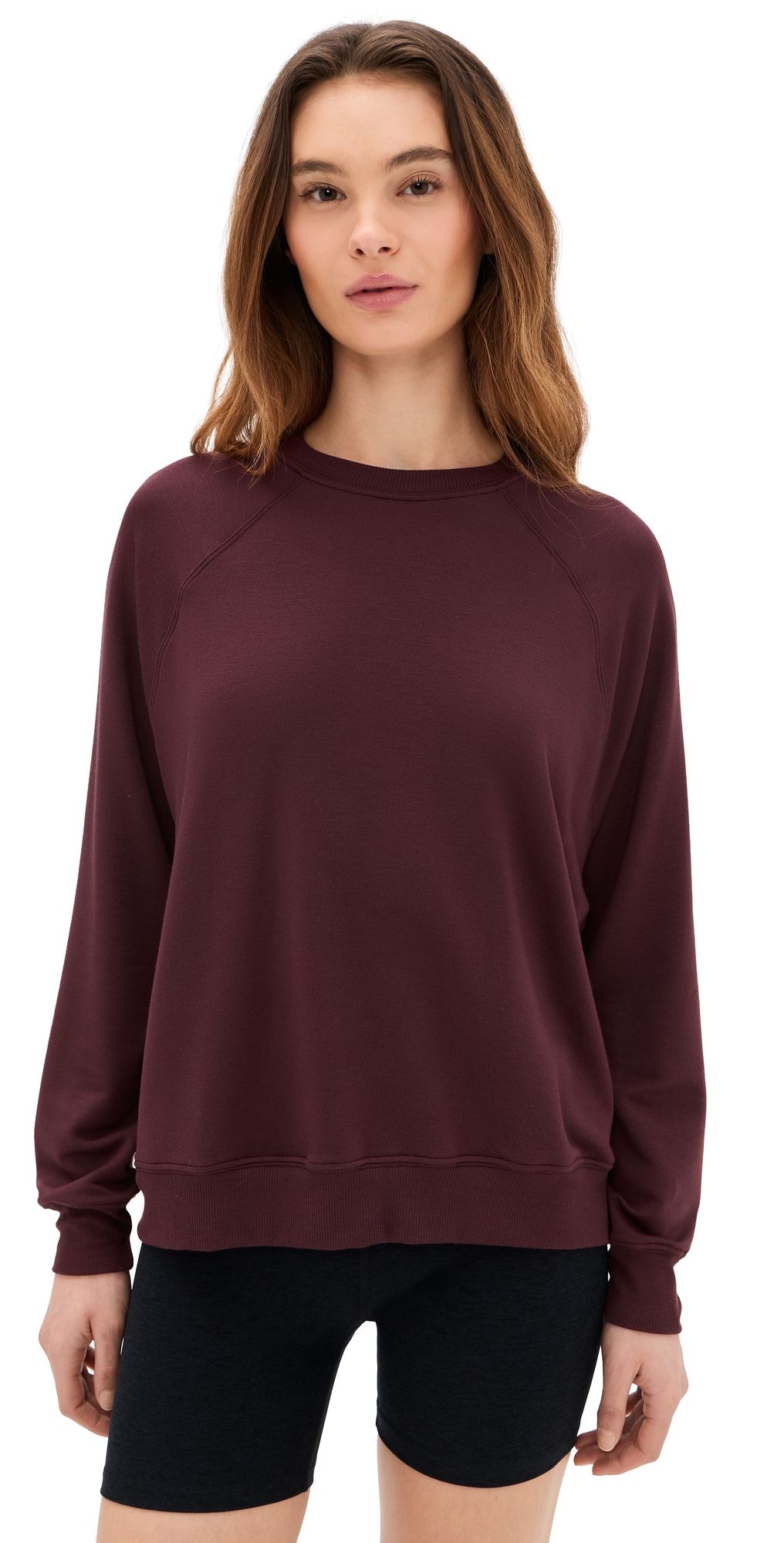 Splits59 Andie Sweatshirt Dark Cherry XS