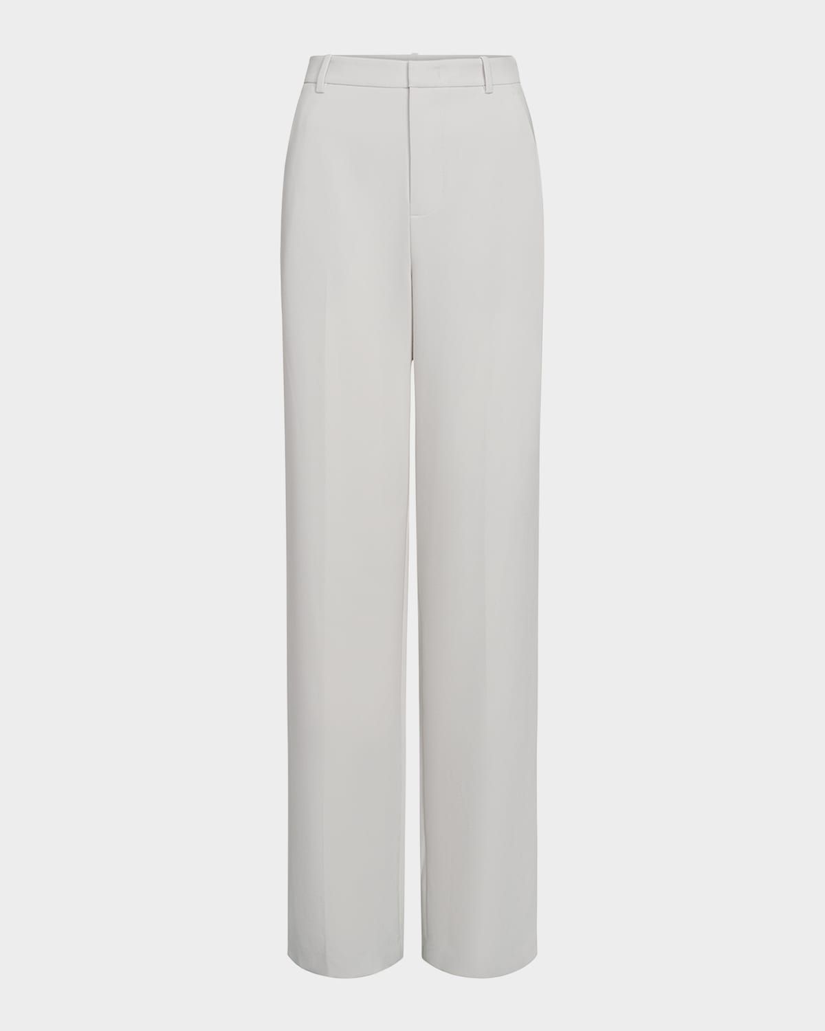 High-Rise Tailored Trousers
