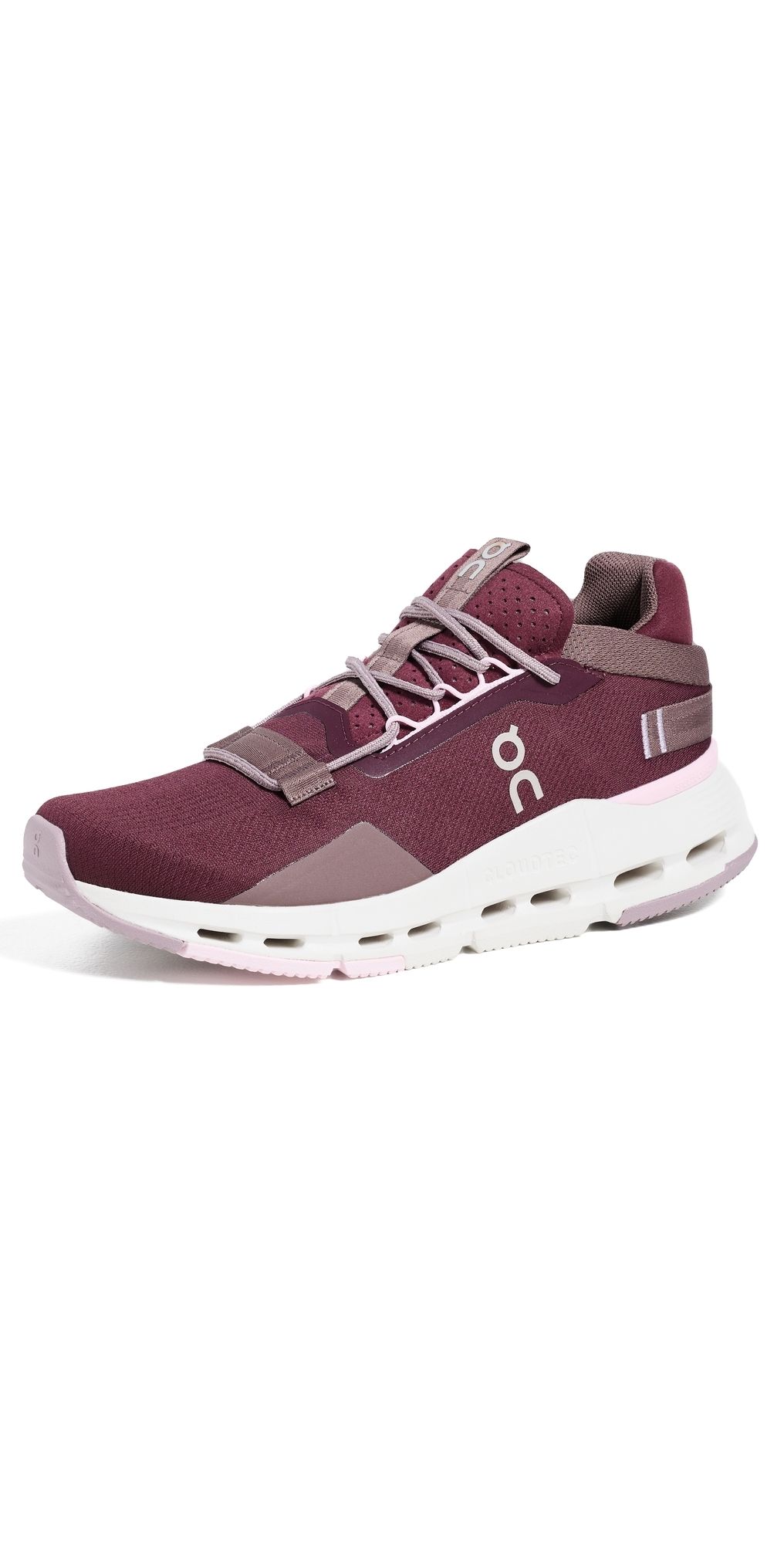 On Cloudnova 2 Sneakers Maroon/Peony 5.5
