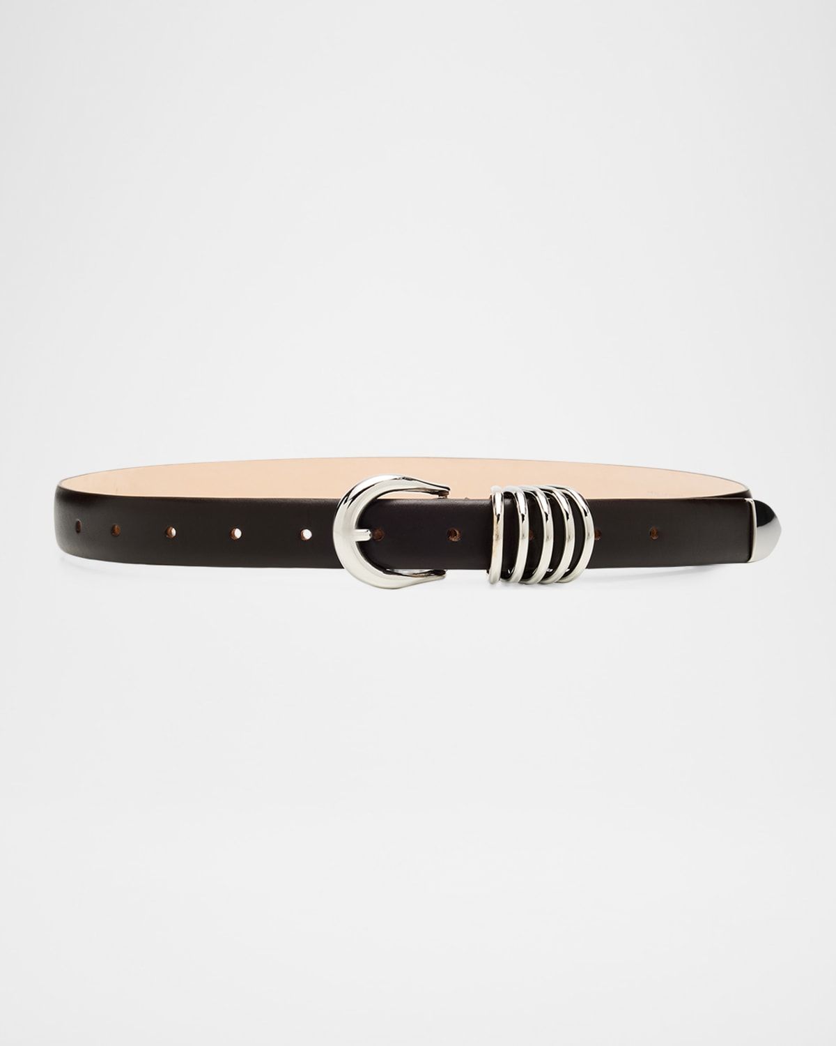 Hollyhock Leather Belt