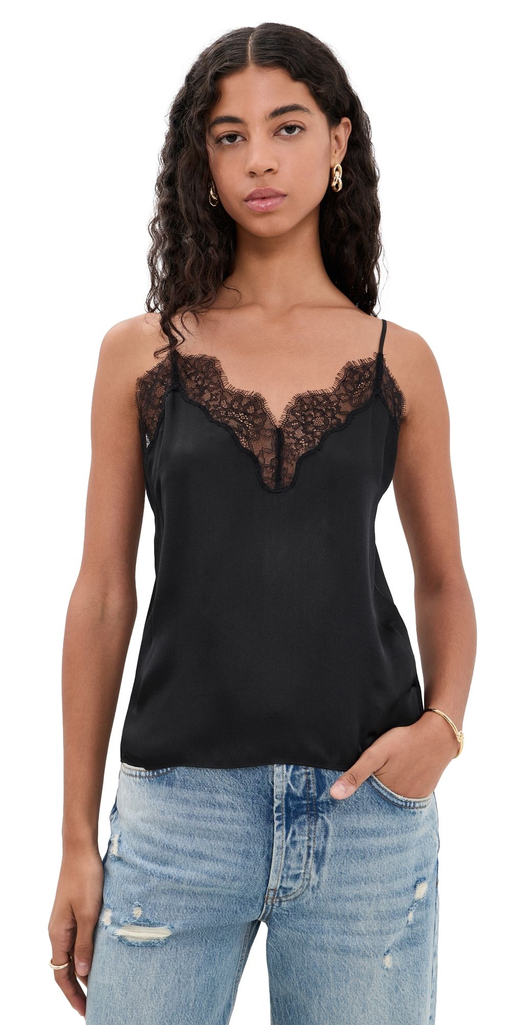 ANINE BING Mael Camisole Black XS