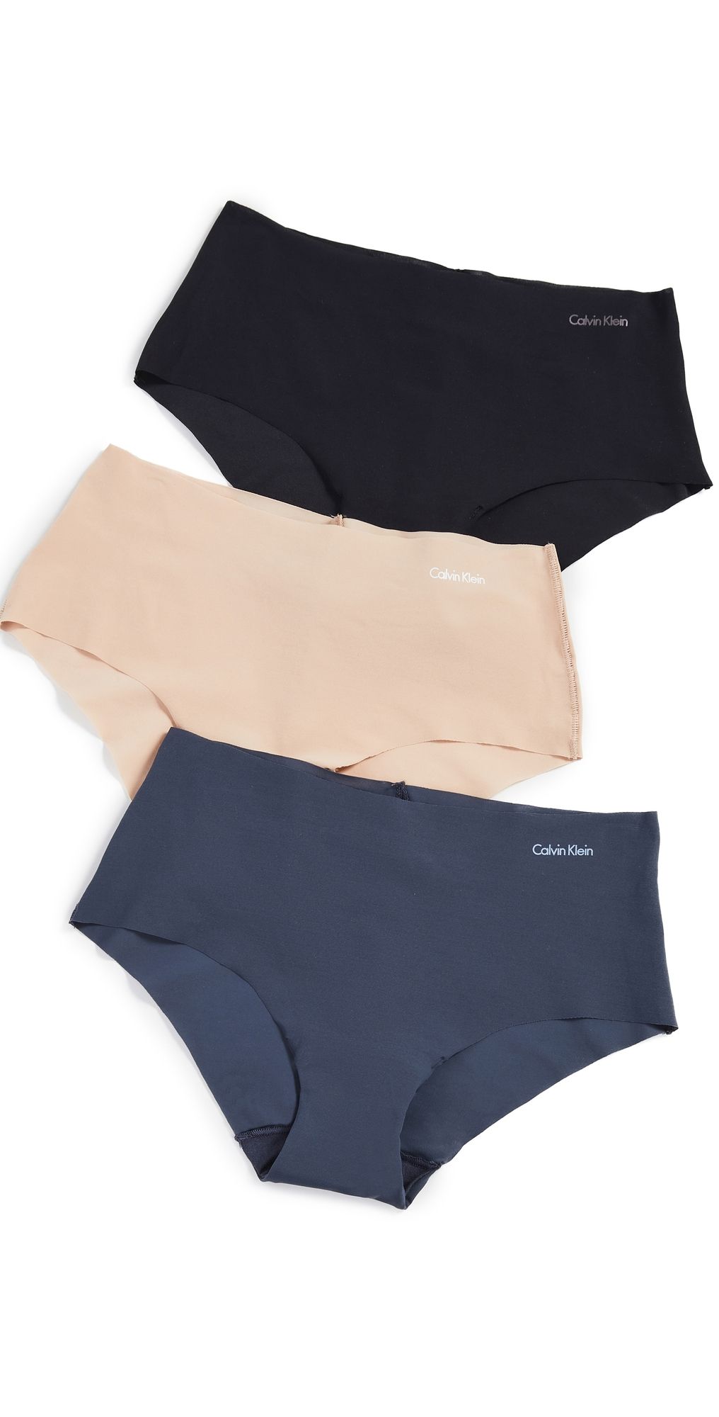 Calvin Klein Underwear Invisibles Hipster 3 Pack Light Caramel M