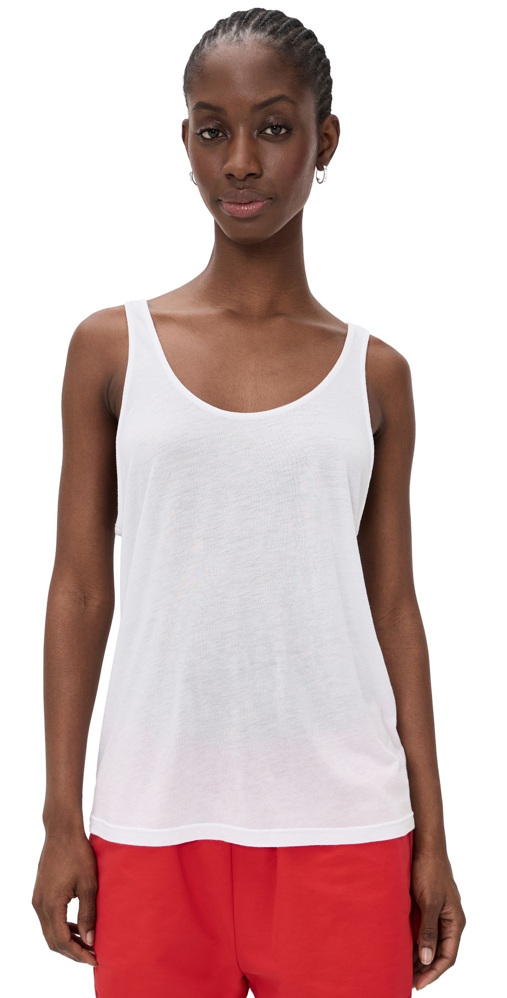 Cotton Citizen The Mykonos Tank Top White XS