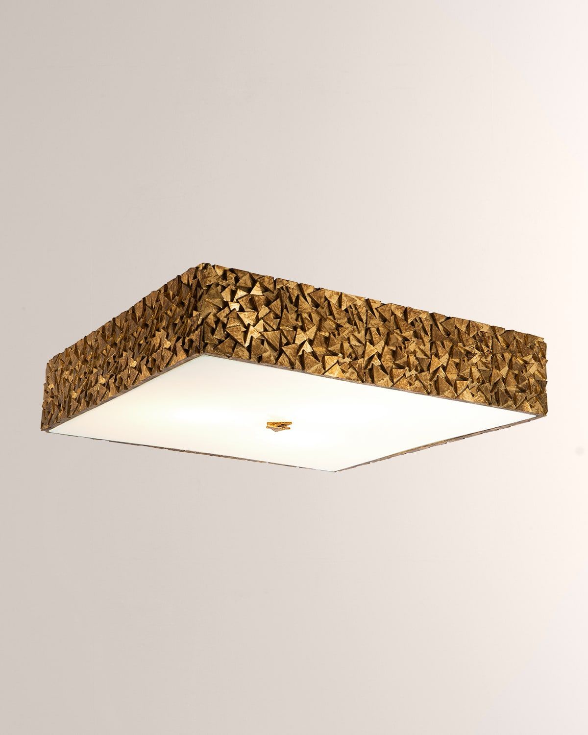 Mosaic 3-Light Square Flush Mount