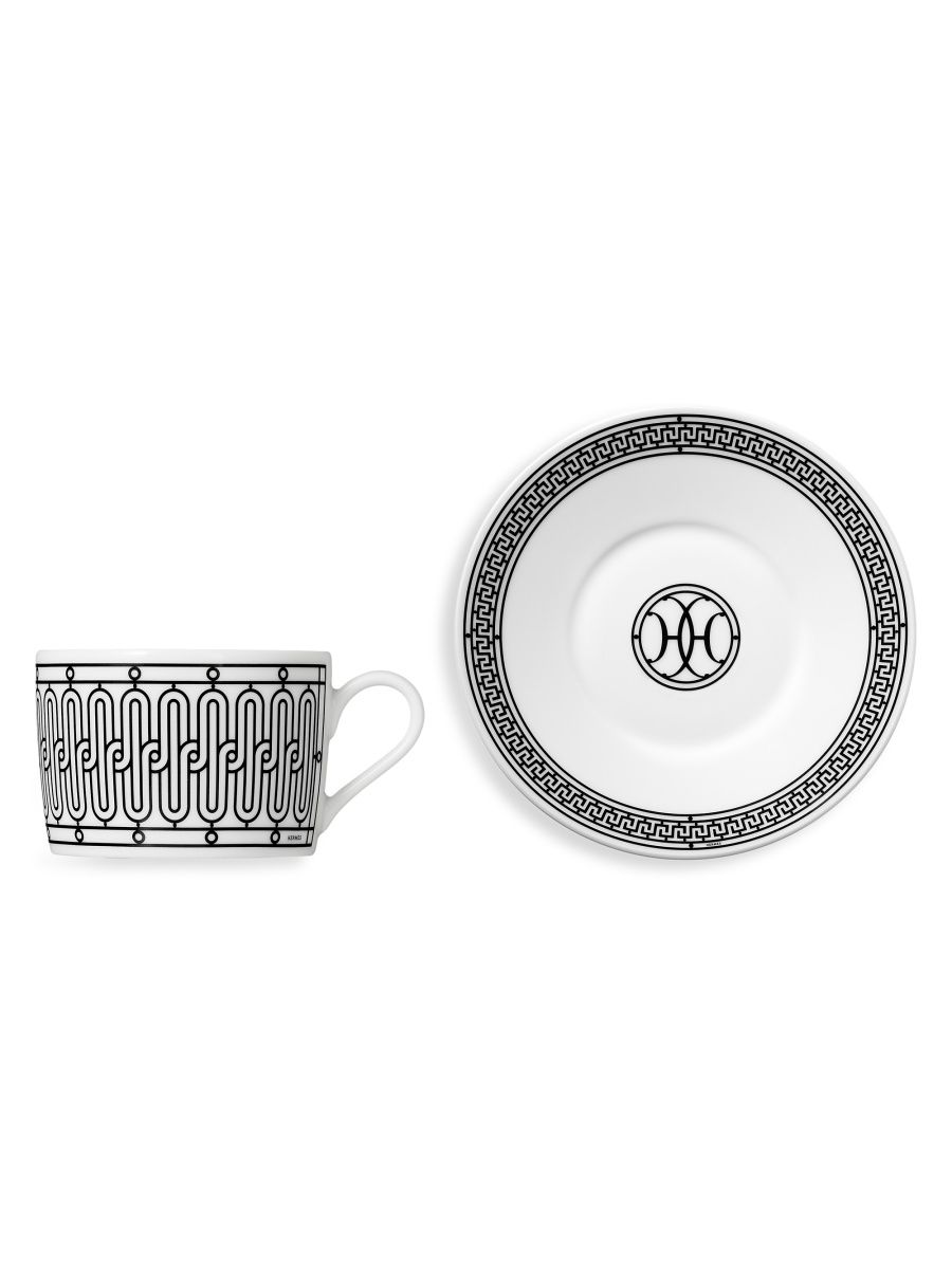 La Table Hermes H Déco Tea Cup & Saucer